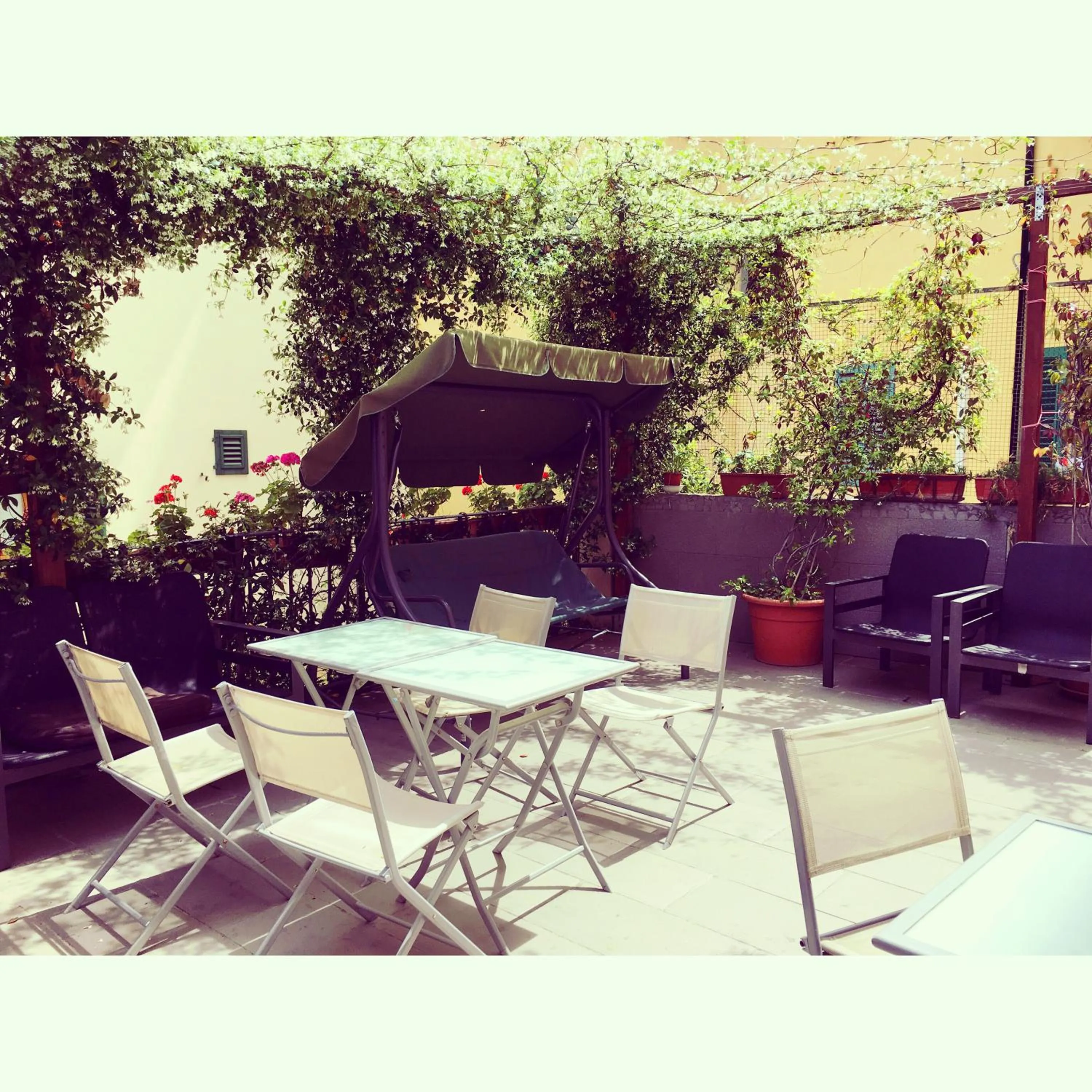 Balcony/Terrace in New Hostel Florence