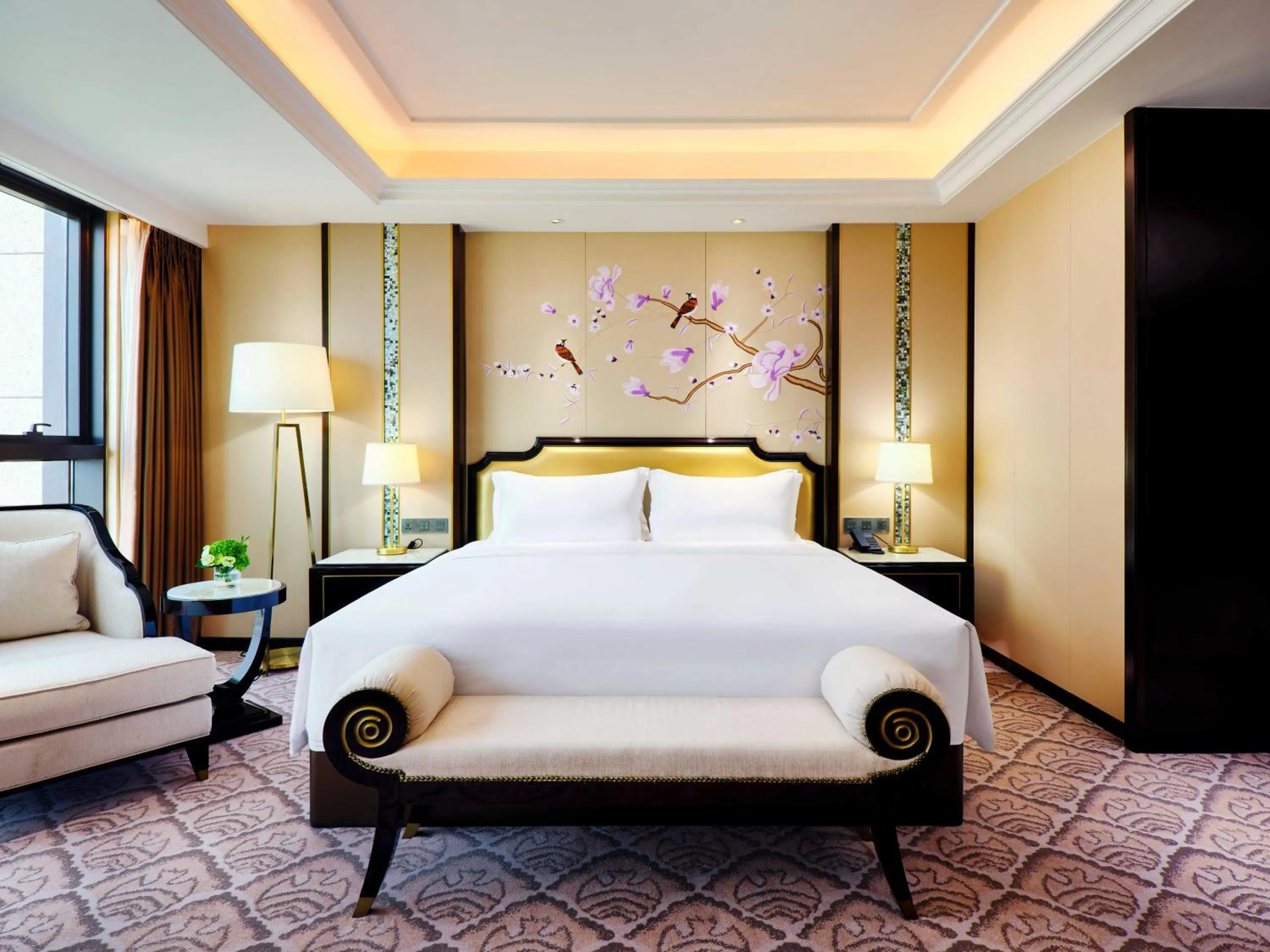 Bedroom, Bed in The Yun Hotel Foshan Nanhai