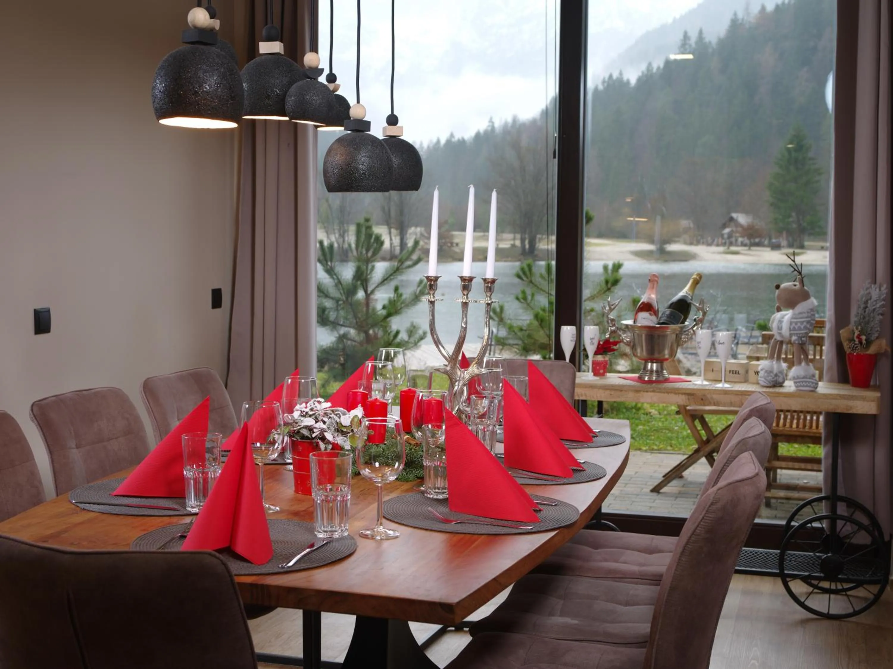 View (from property/room) in JASNA NATUR Resort by the lake