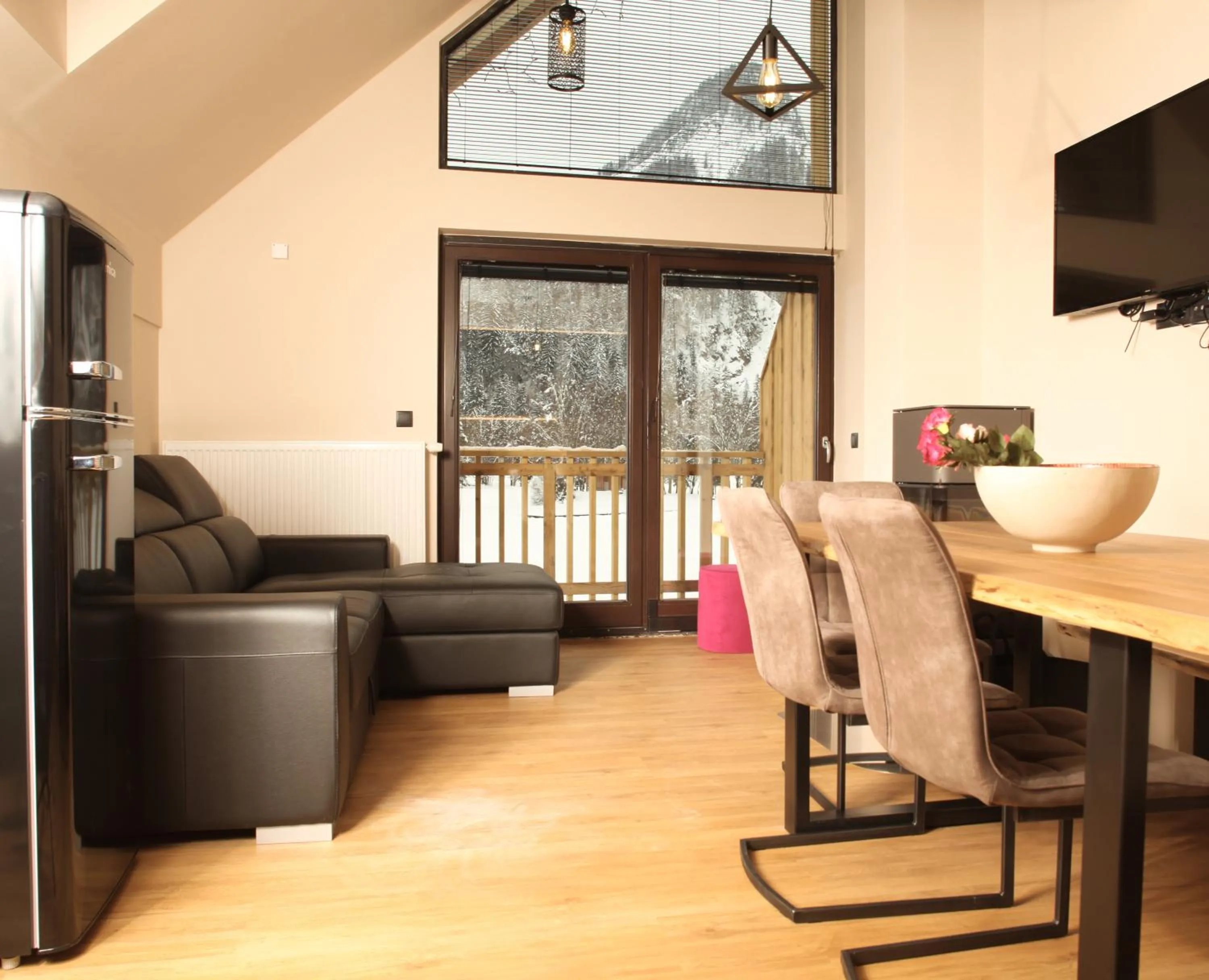 TV and multimedia in JASNA NATUR Resort by the lake