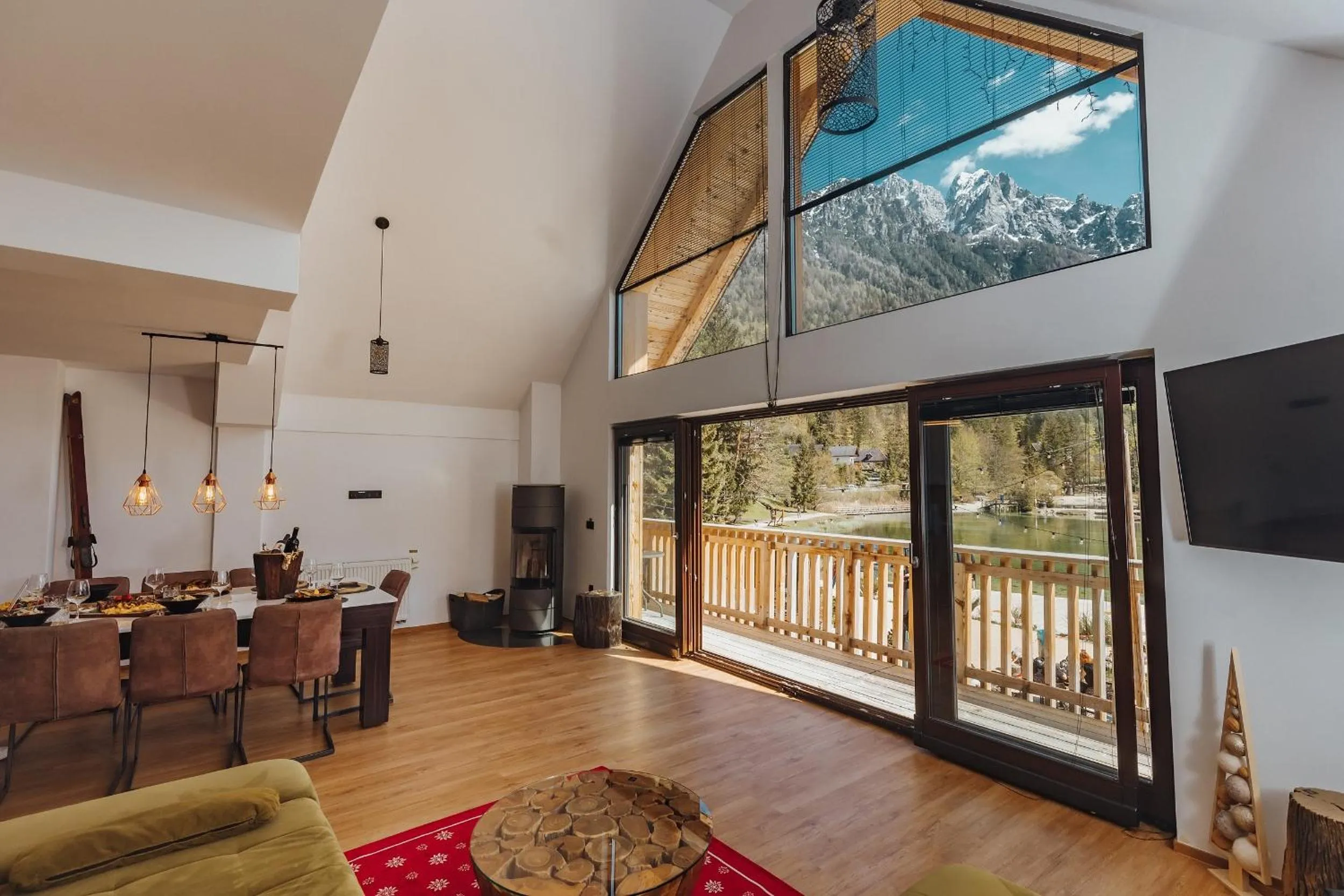 Natural landscape in JASNA NATUR Resort by the lake