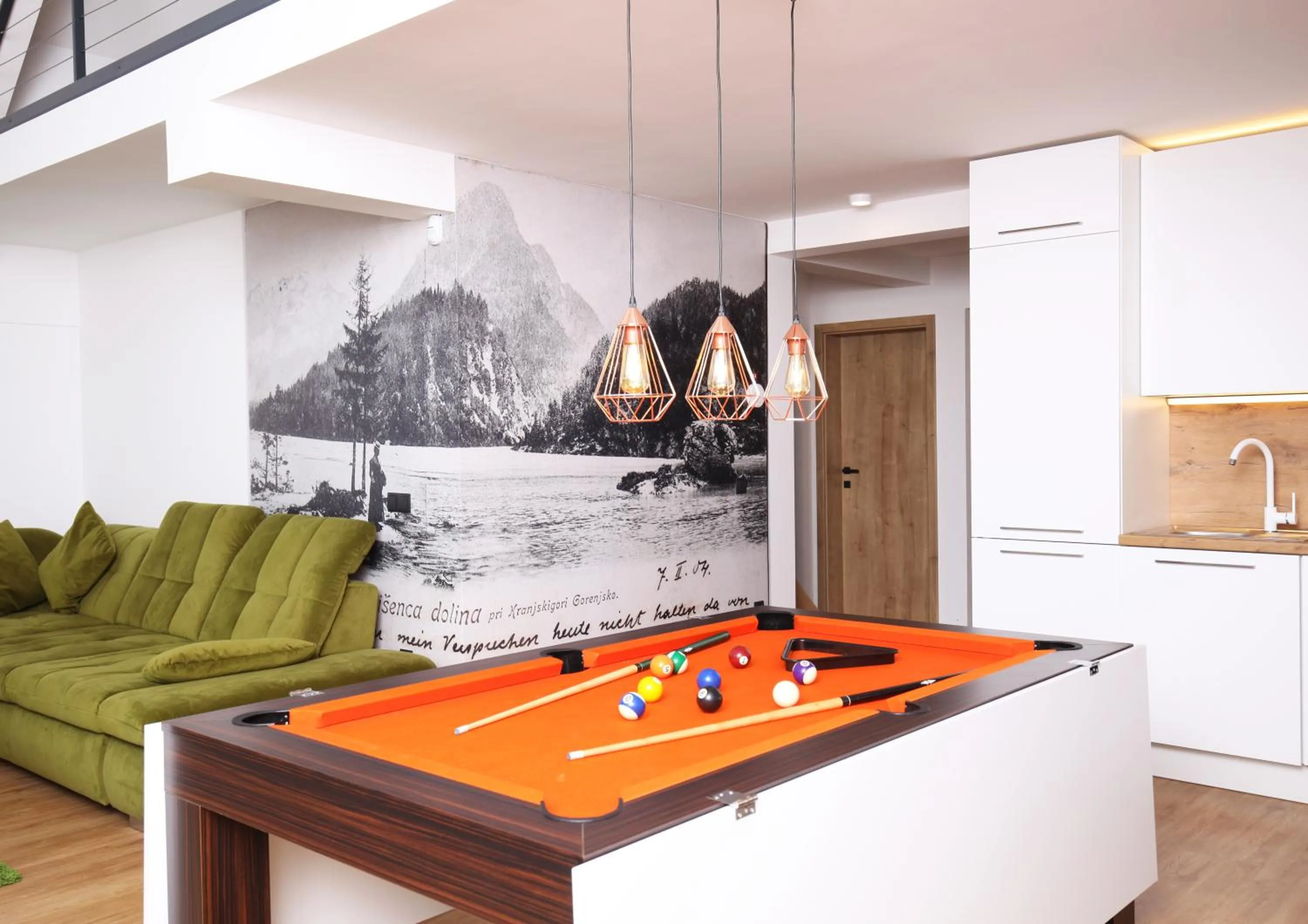 Billiard in JASNA NATUR Resort by the lake