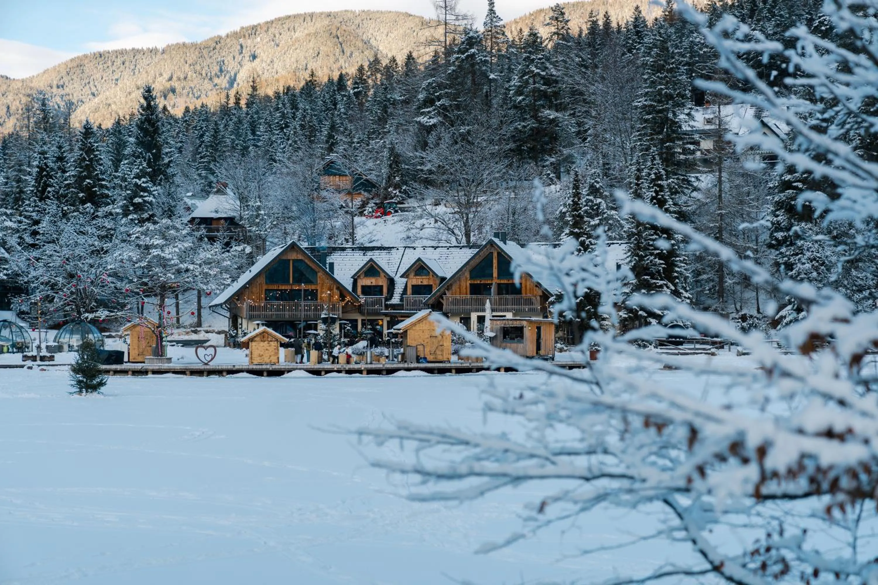 Property building in JASNA NATUR Resort by the lake