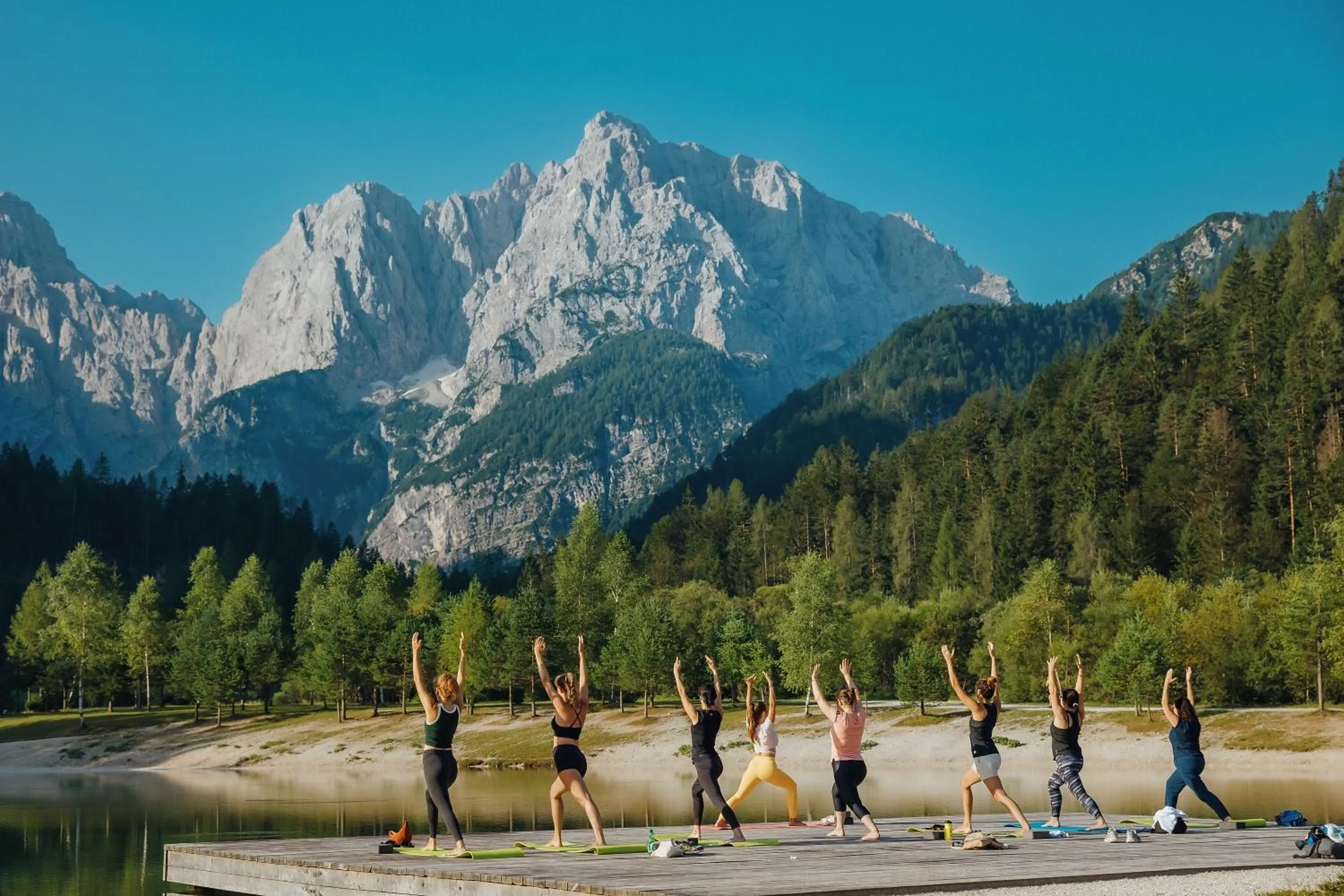 Day in JASNA NATUR Resort by the lake