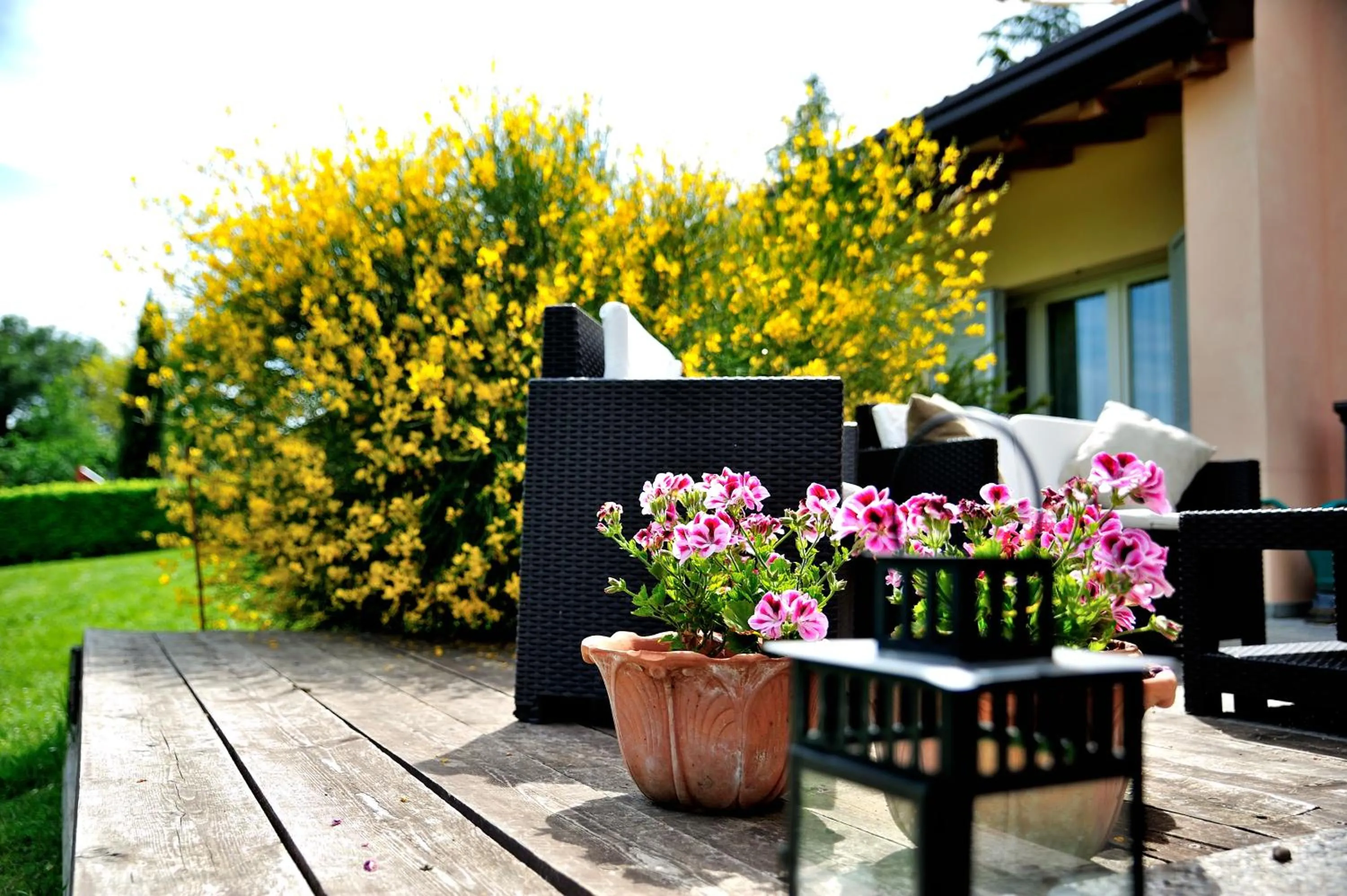 Garden in Agriturismo al Colle