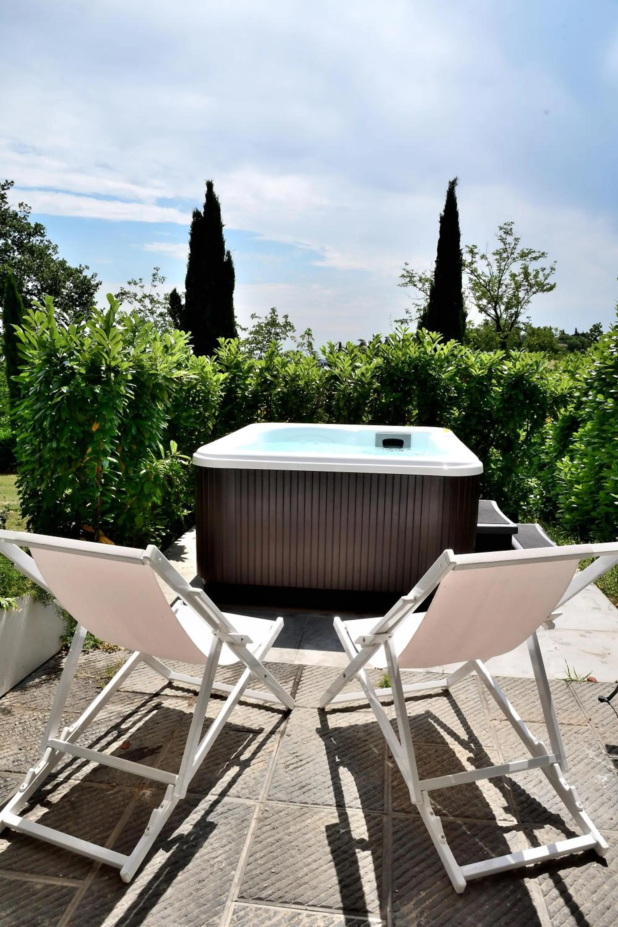 Patio in Agriturismo al Colle