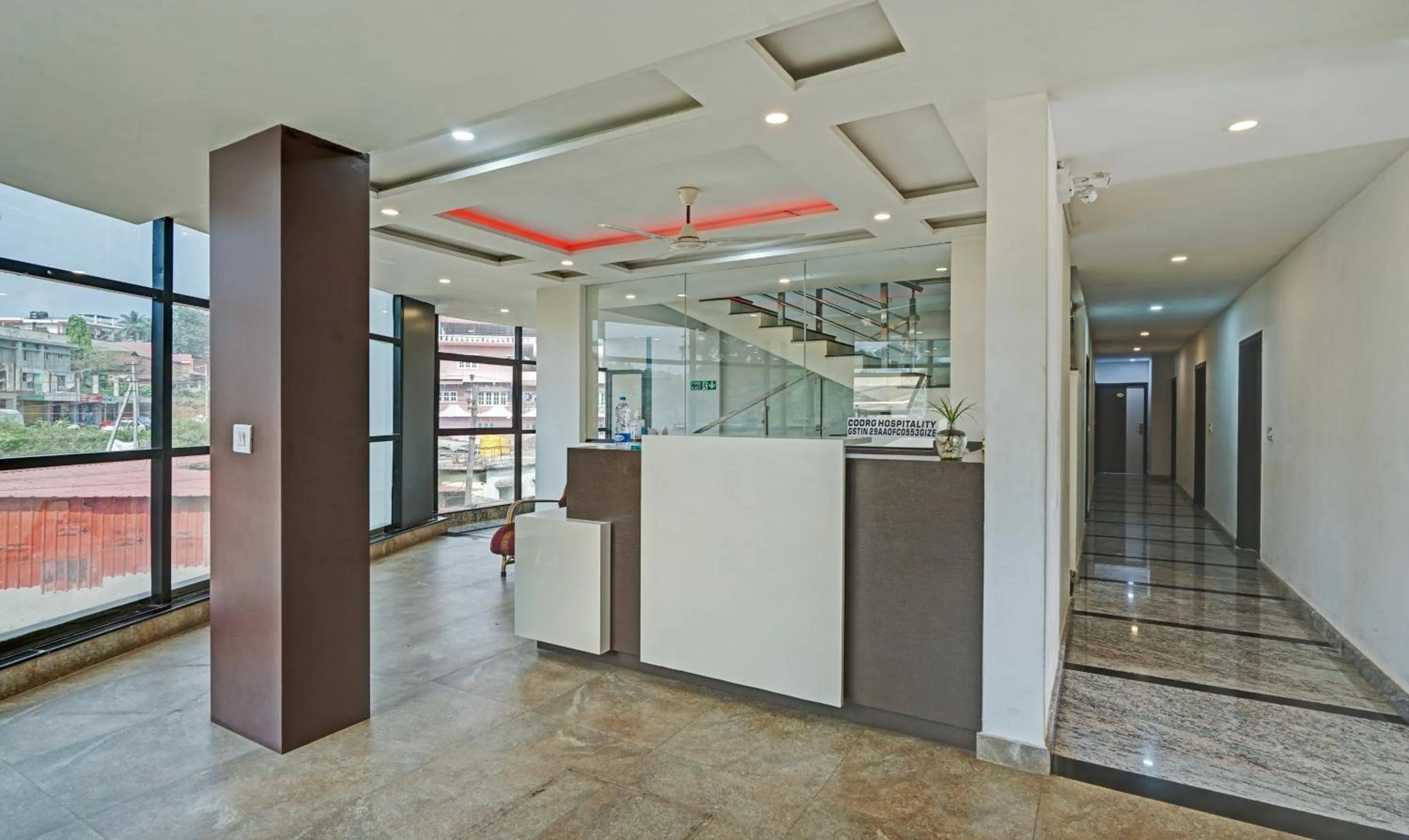 Lobby or reception in Itsy Hotels Vijaya Comforts, Coorg