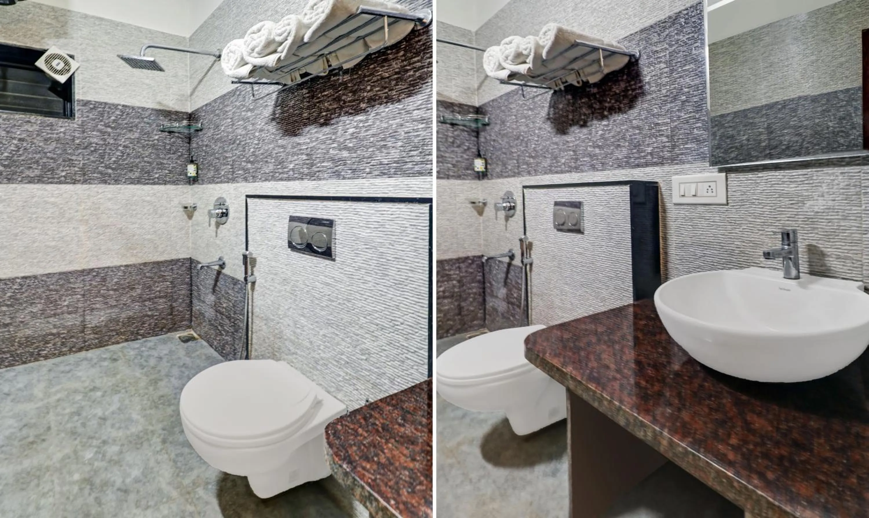 Toilet in Itsy Hotels Vijaya Comforts, Coorg