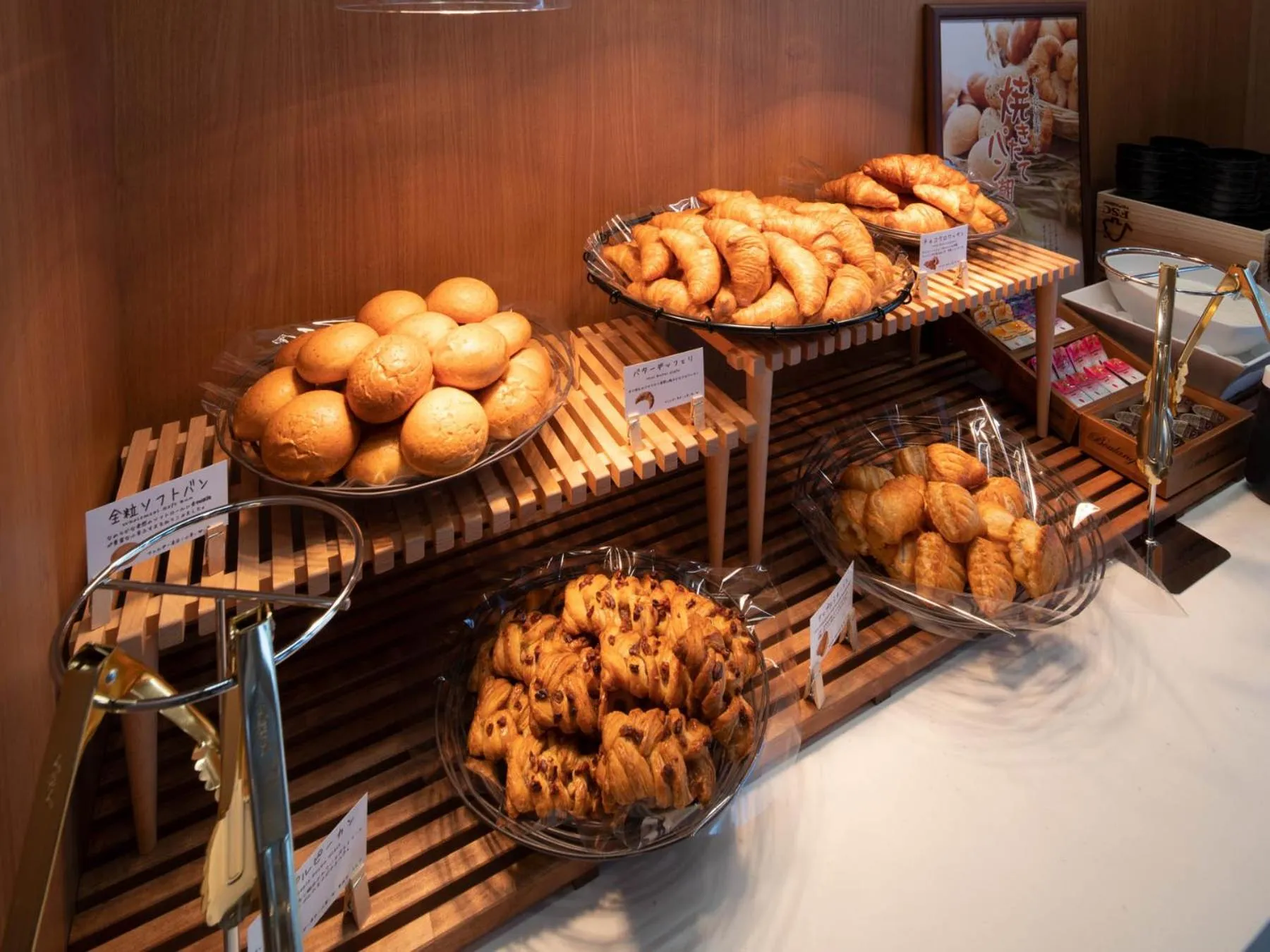 Buffet breakfast in Super Hotel Yamagata Sakurambo-Higashine Station Front