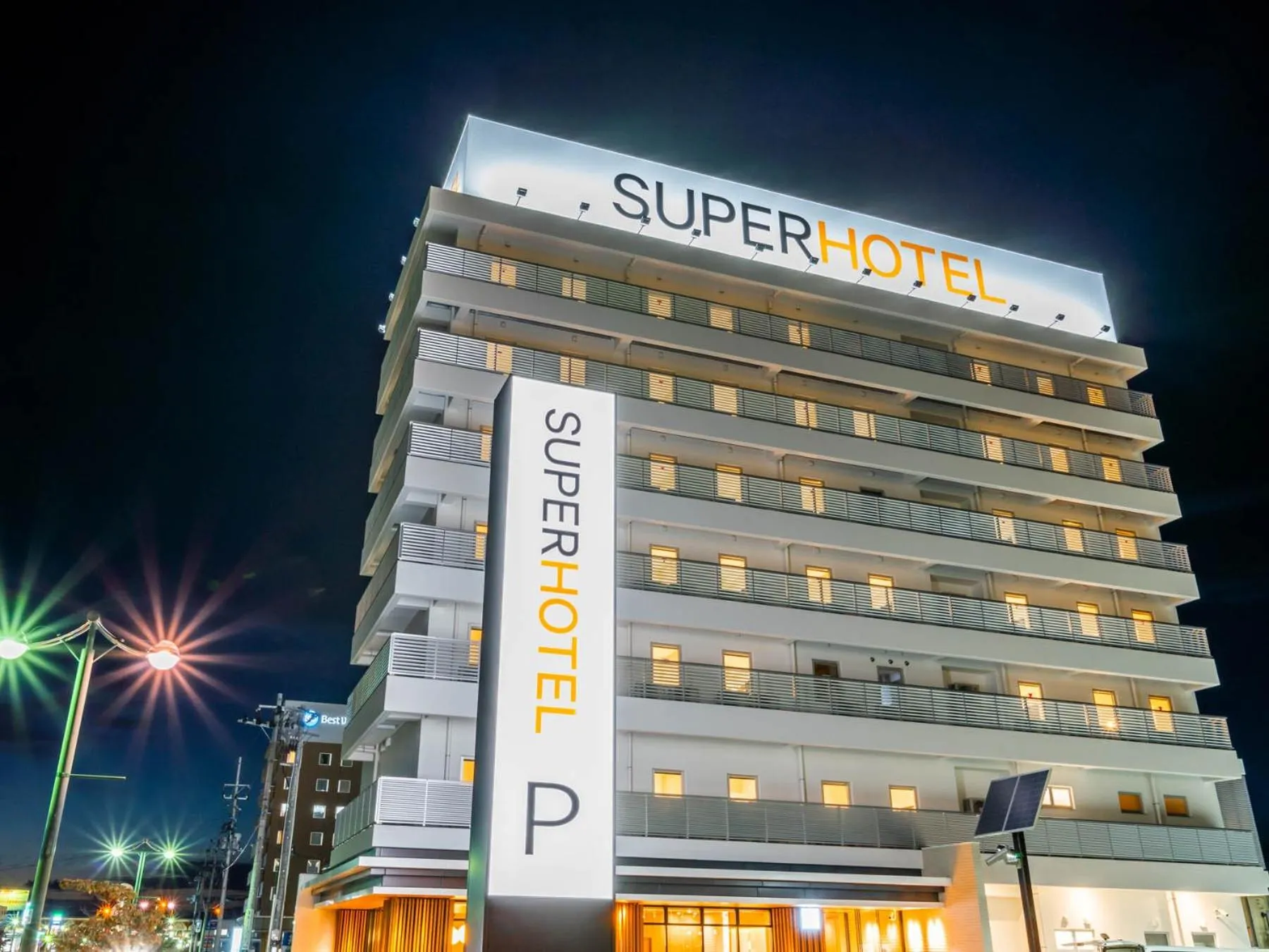 Bird's eye view in Super Hotel Yamagata Sakurambo-Higashine Station Front