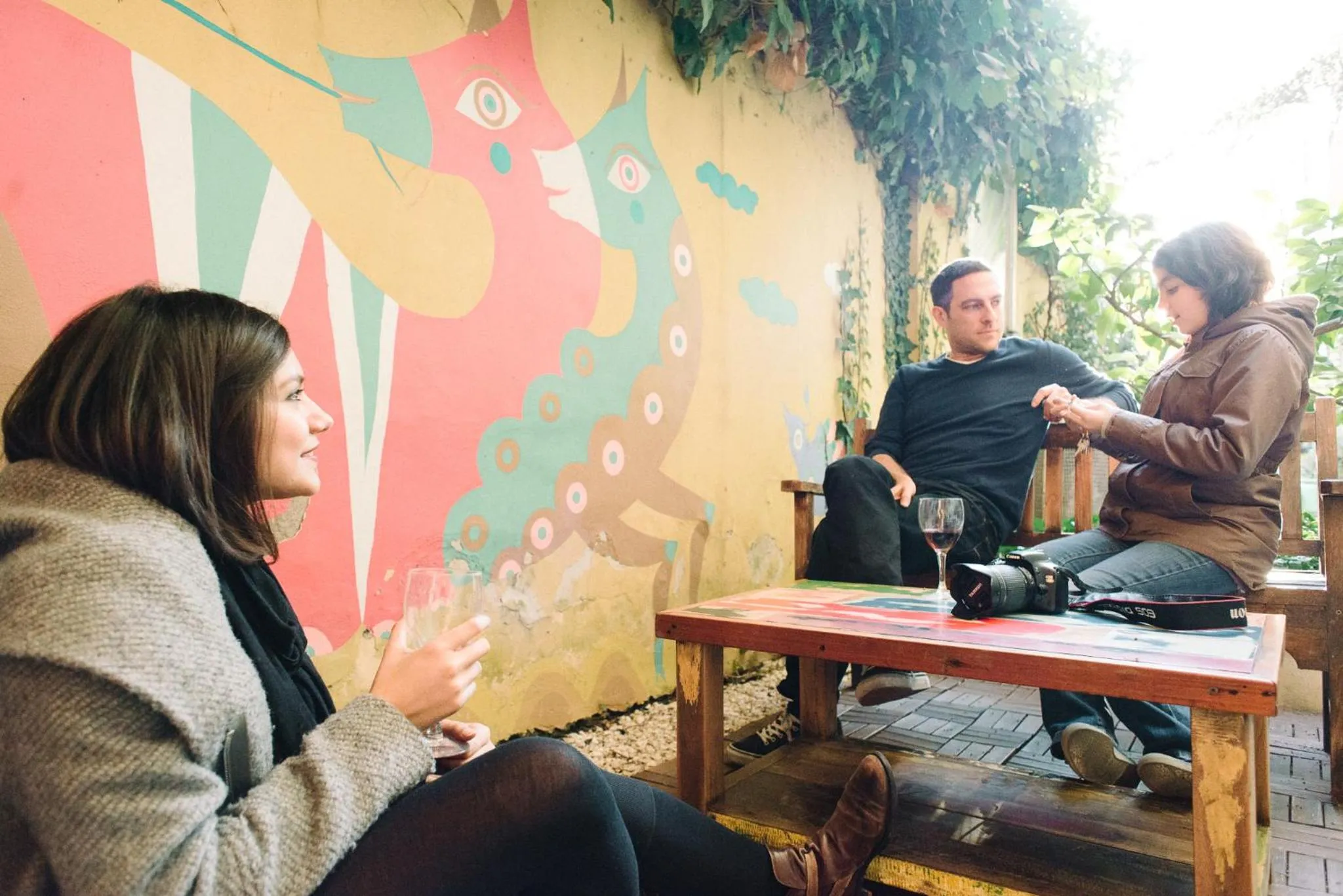 People in The Beehive Hostel