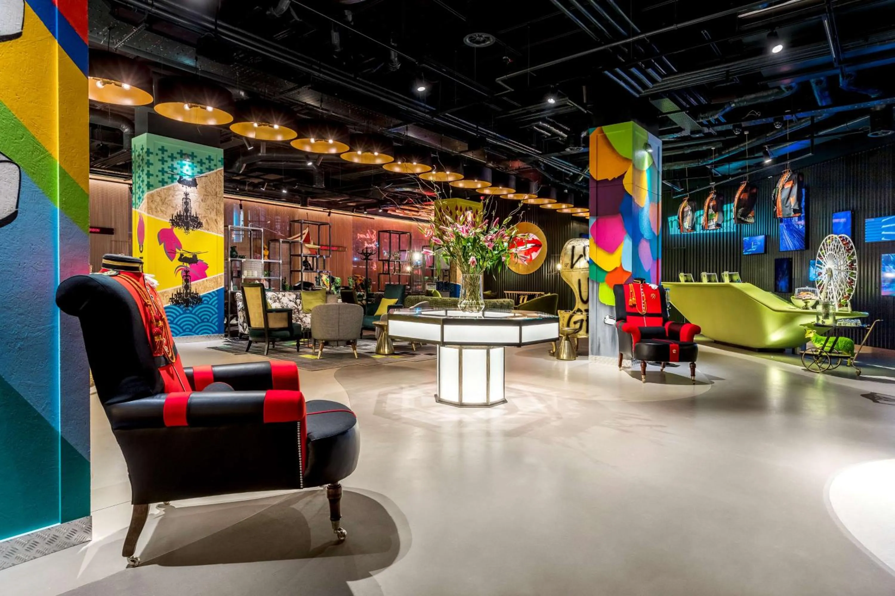 Lobby or reception in nhow London