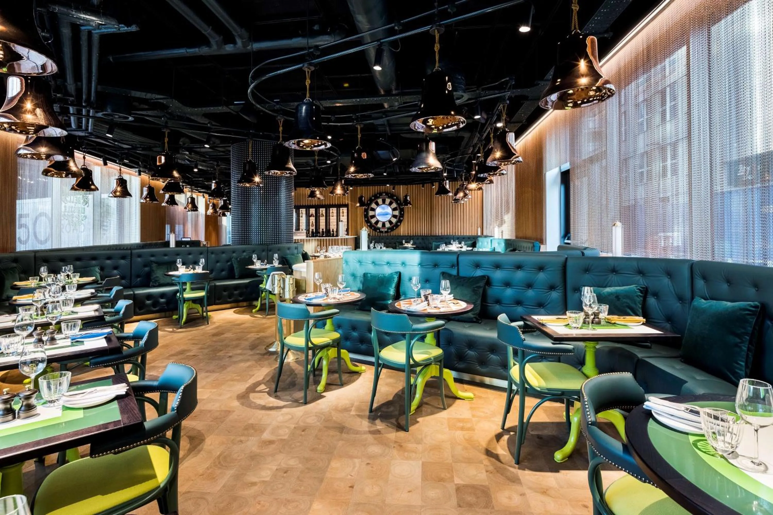 Restaurant/places to eat in nhow London