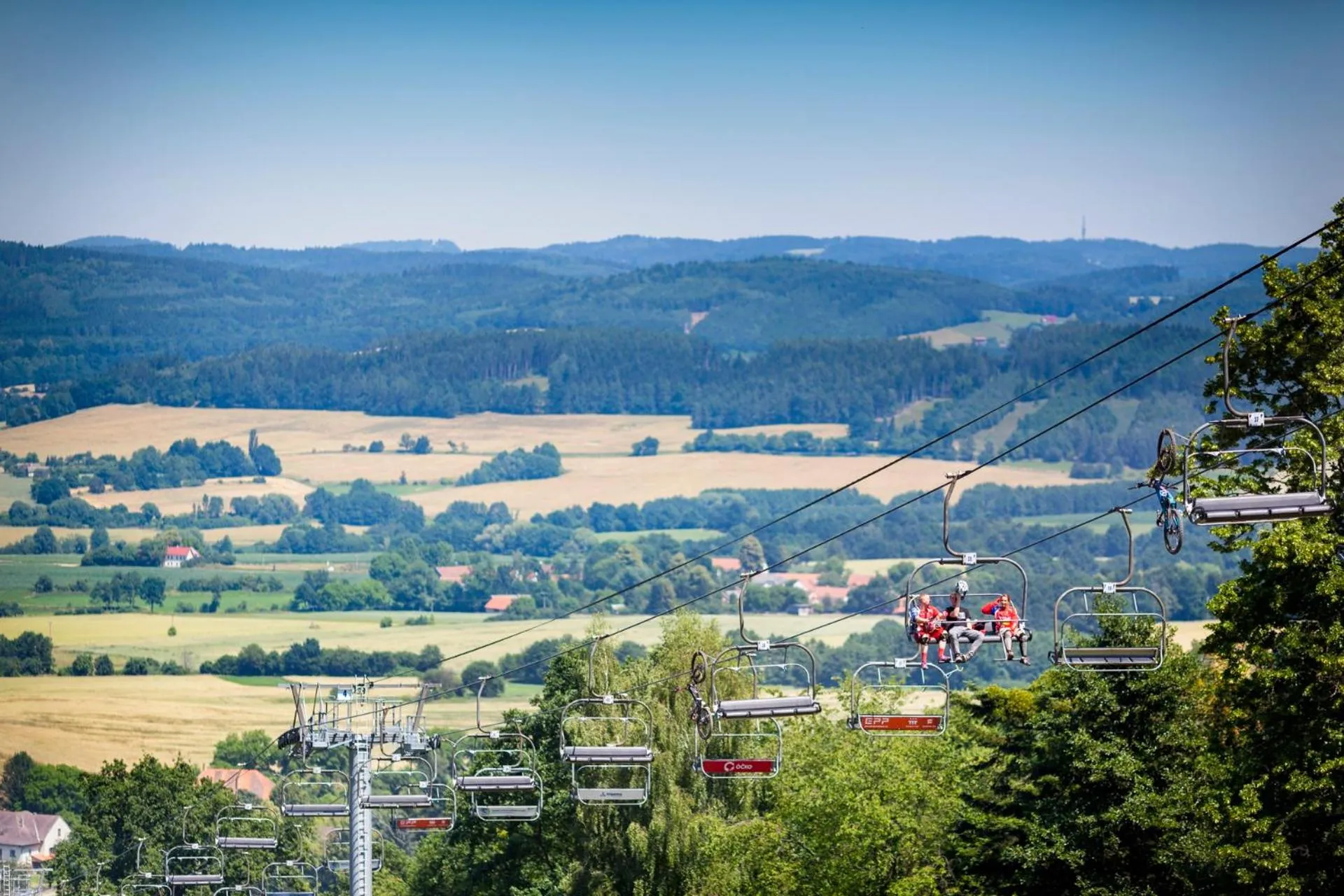 View (from property/room) in Hotel Monínec - Depandance Nová Javorka