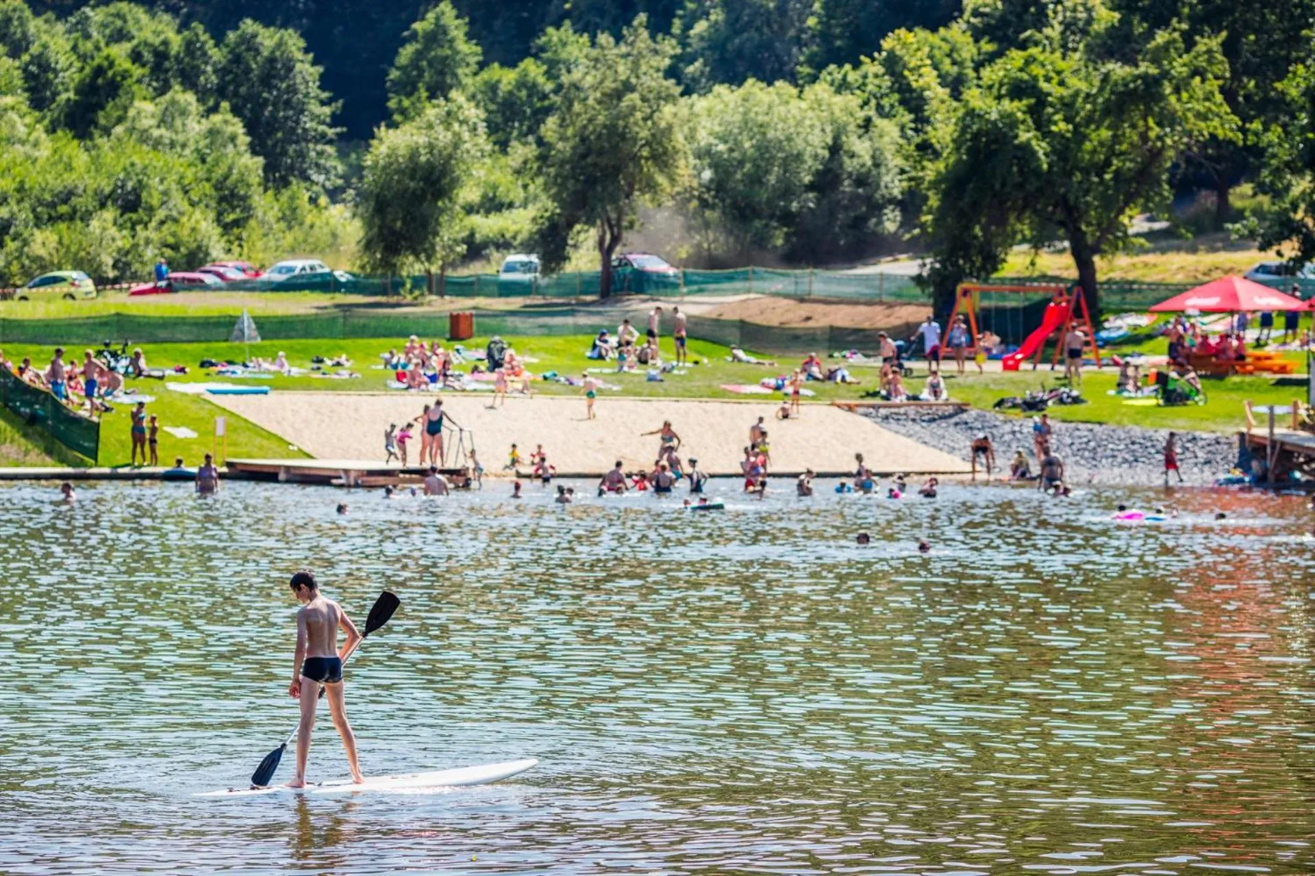 Beach in Hotel Monínec - Depandance Nová Javorka