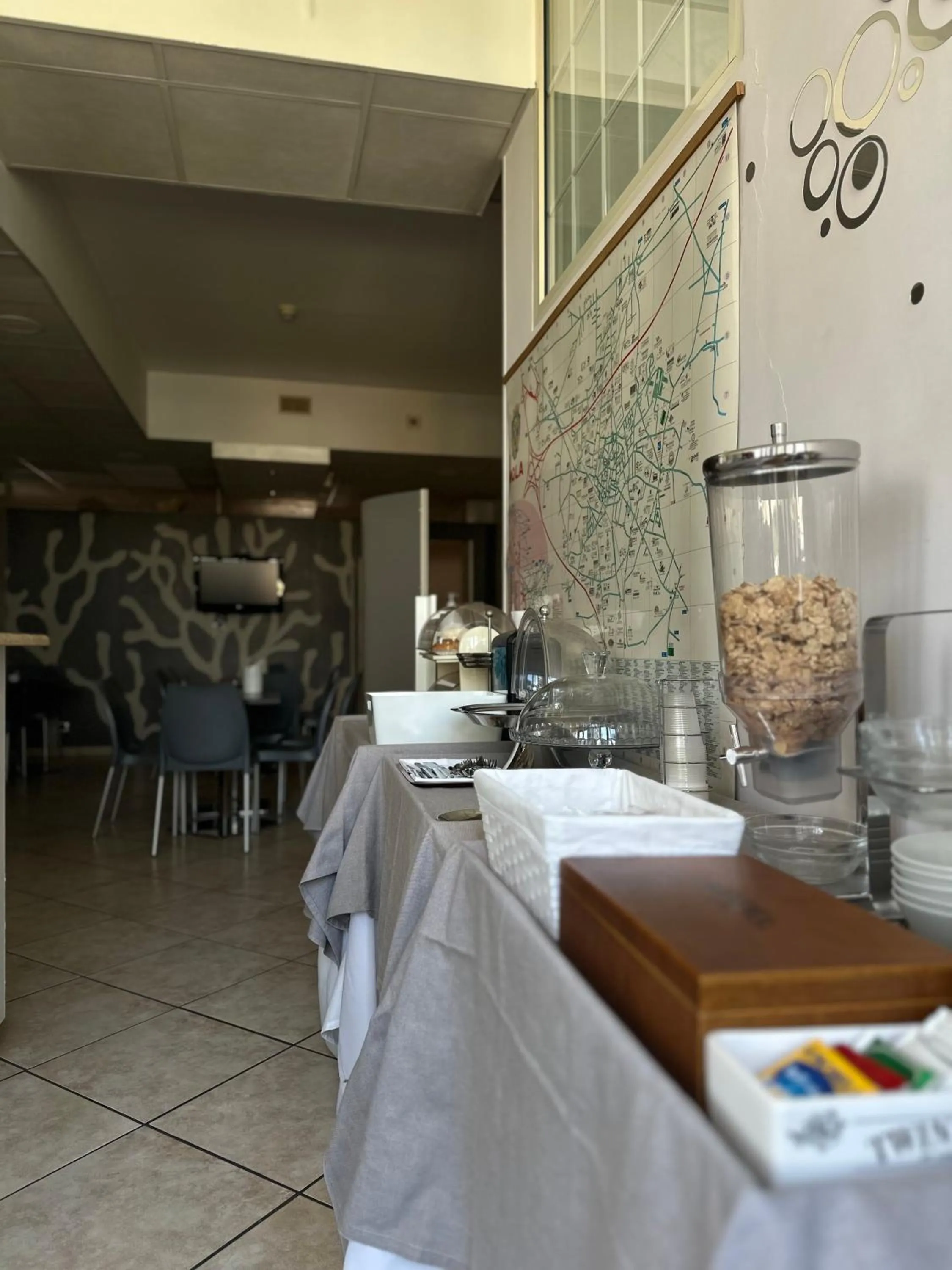 Italian breakfast in Hotel Il Giardino degli Aranci