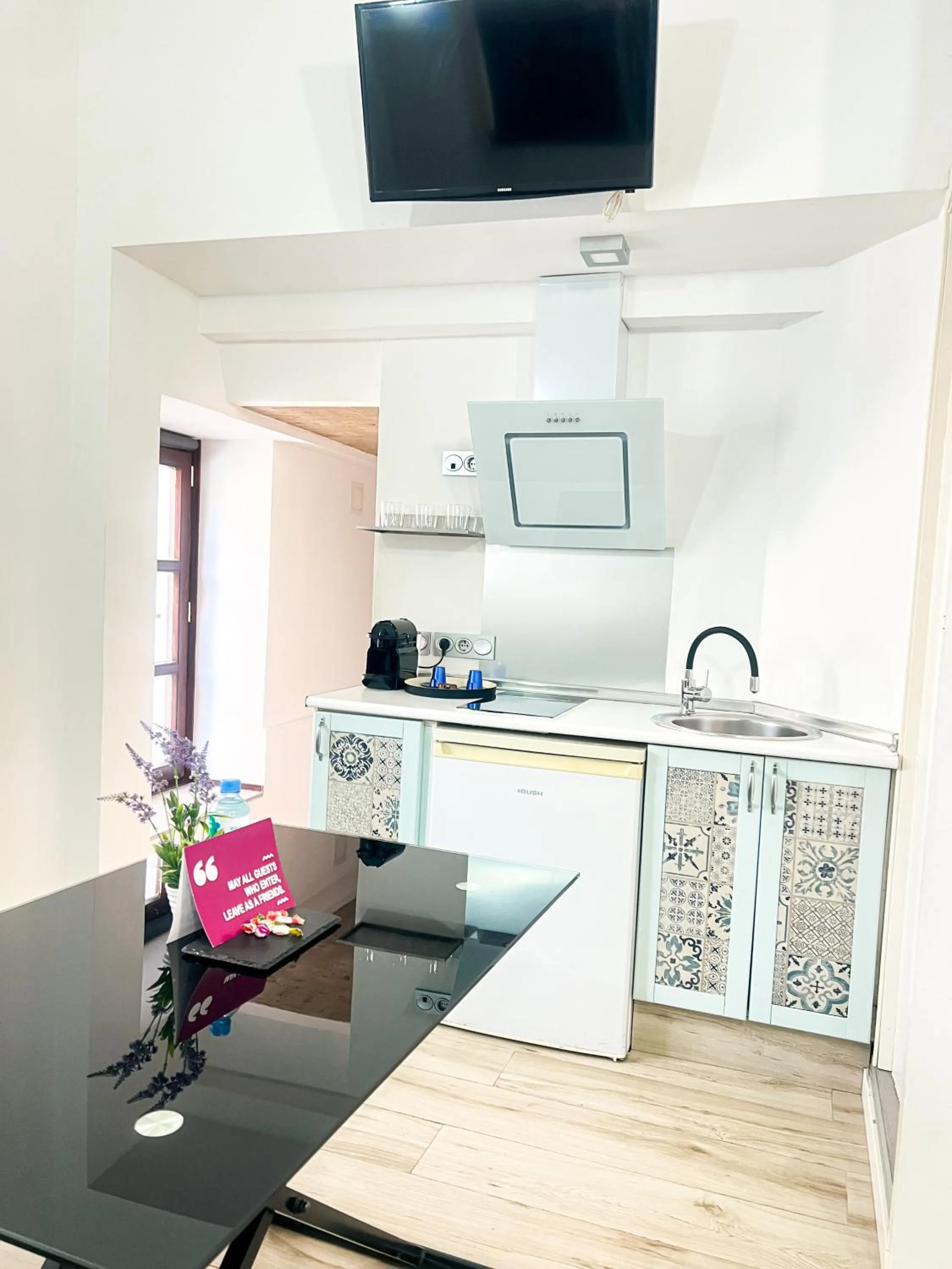 Kitchen or kitchenette in Happy Apartments Valencia