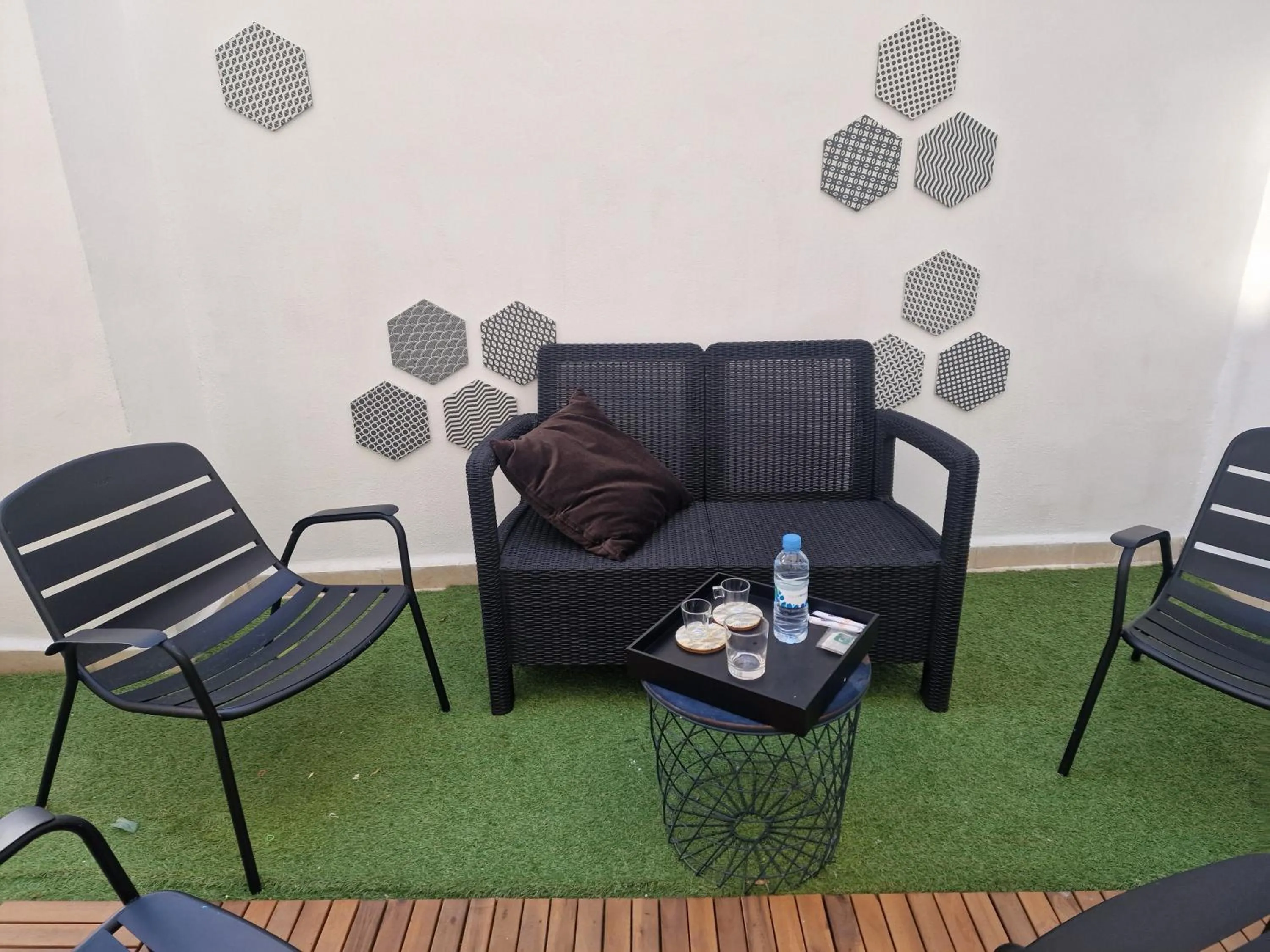 Seating area in Happy Apartments Valencia