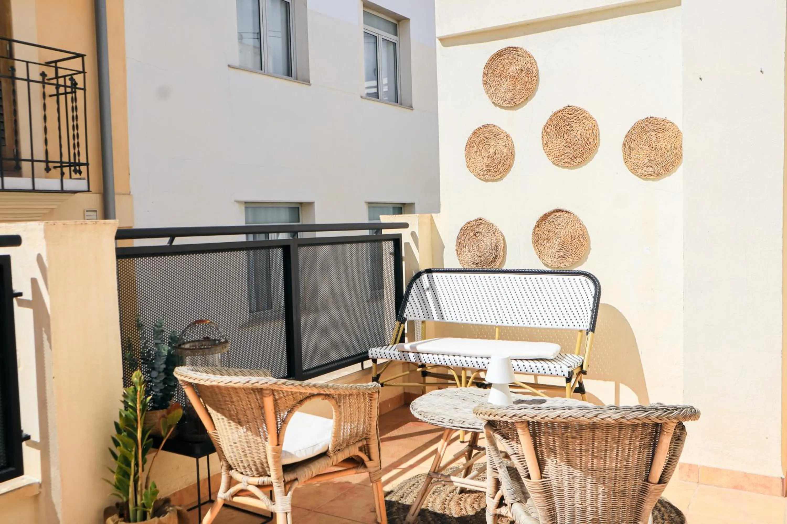 Balcony/Terrace in Happy Apartments Valencia