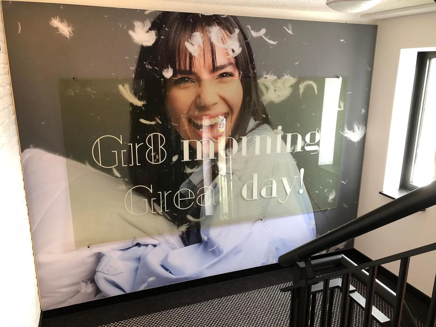 Decorative detail in Gr8 Hotel Bodegraven