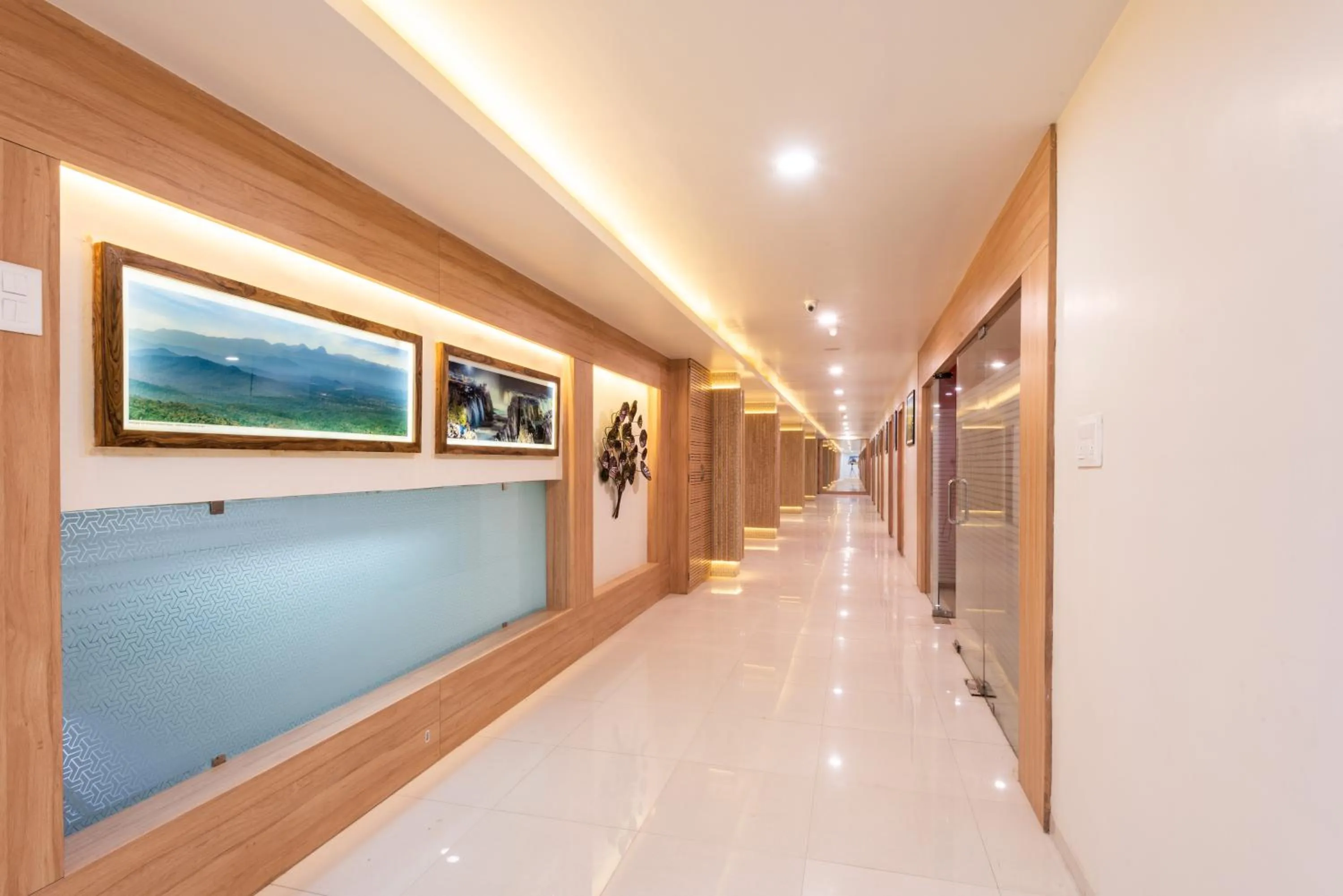 Decorative detail in Hotel Drishti,Bhopal