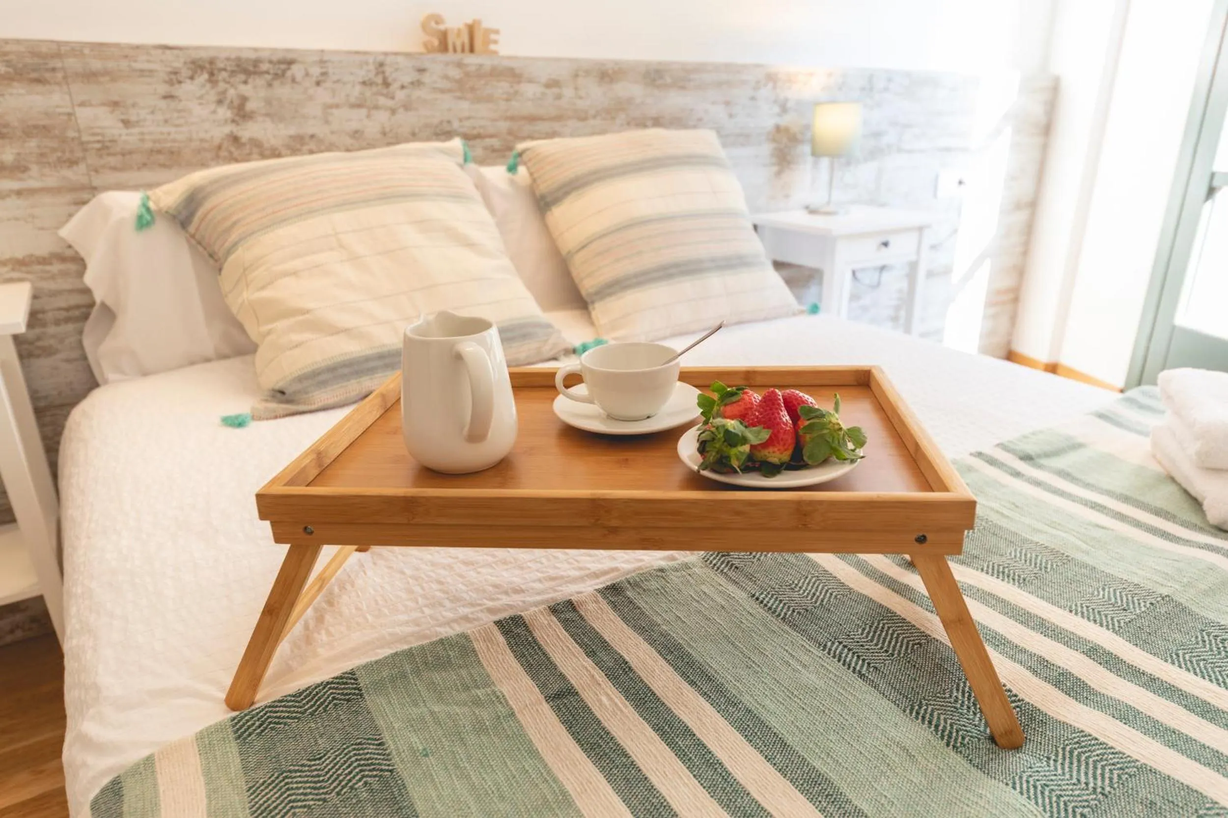 Bed in Bravissimo Sant Pau, cozy apartment in the centre