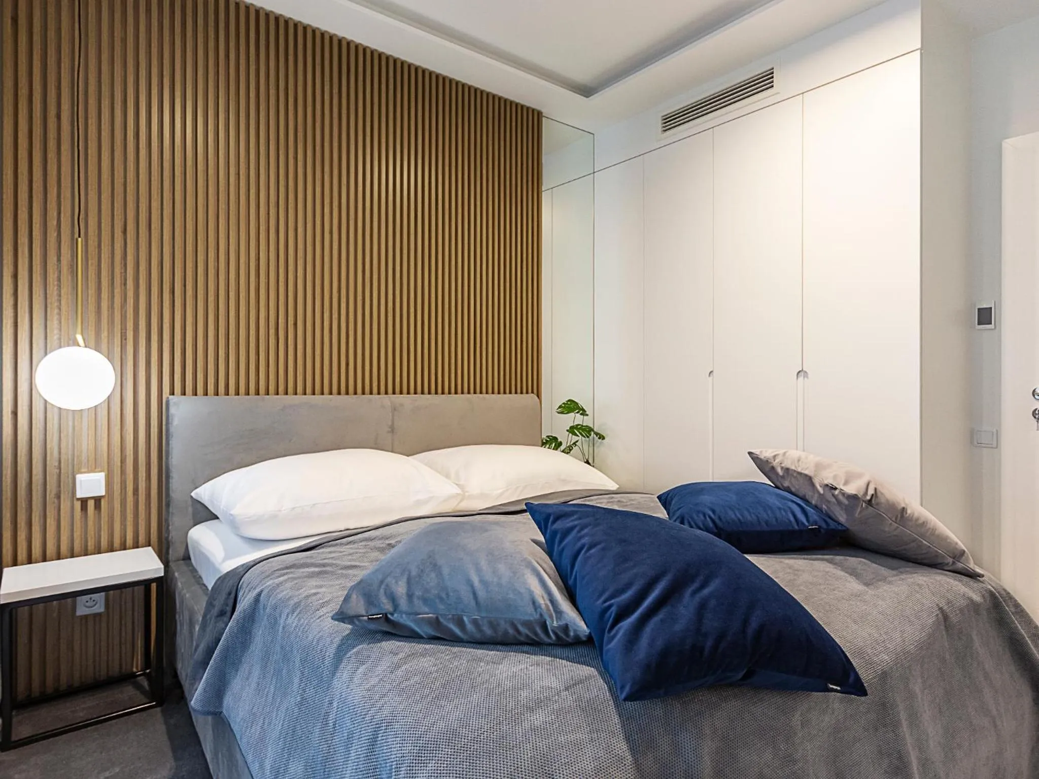 Bedroom, Bed in VacationClub - Baltic Park Fort Apartament E.303