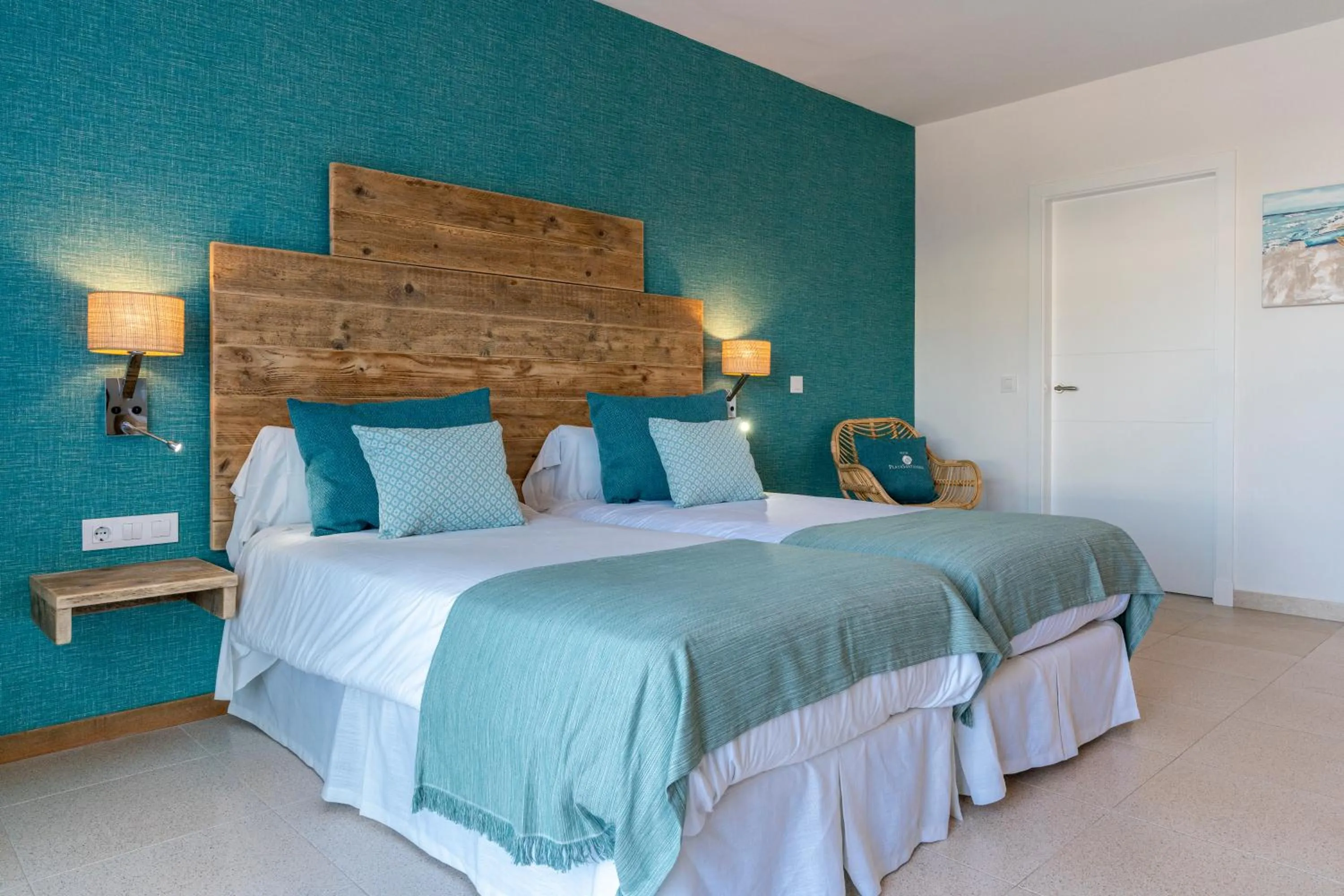 Bed in Hotel Playa Santandria Adults Only