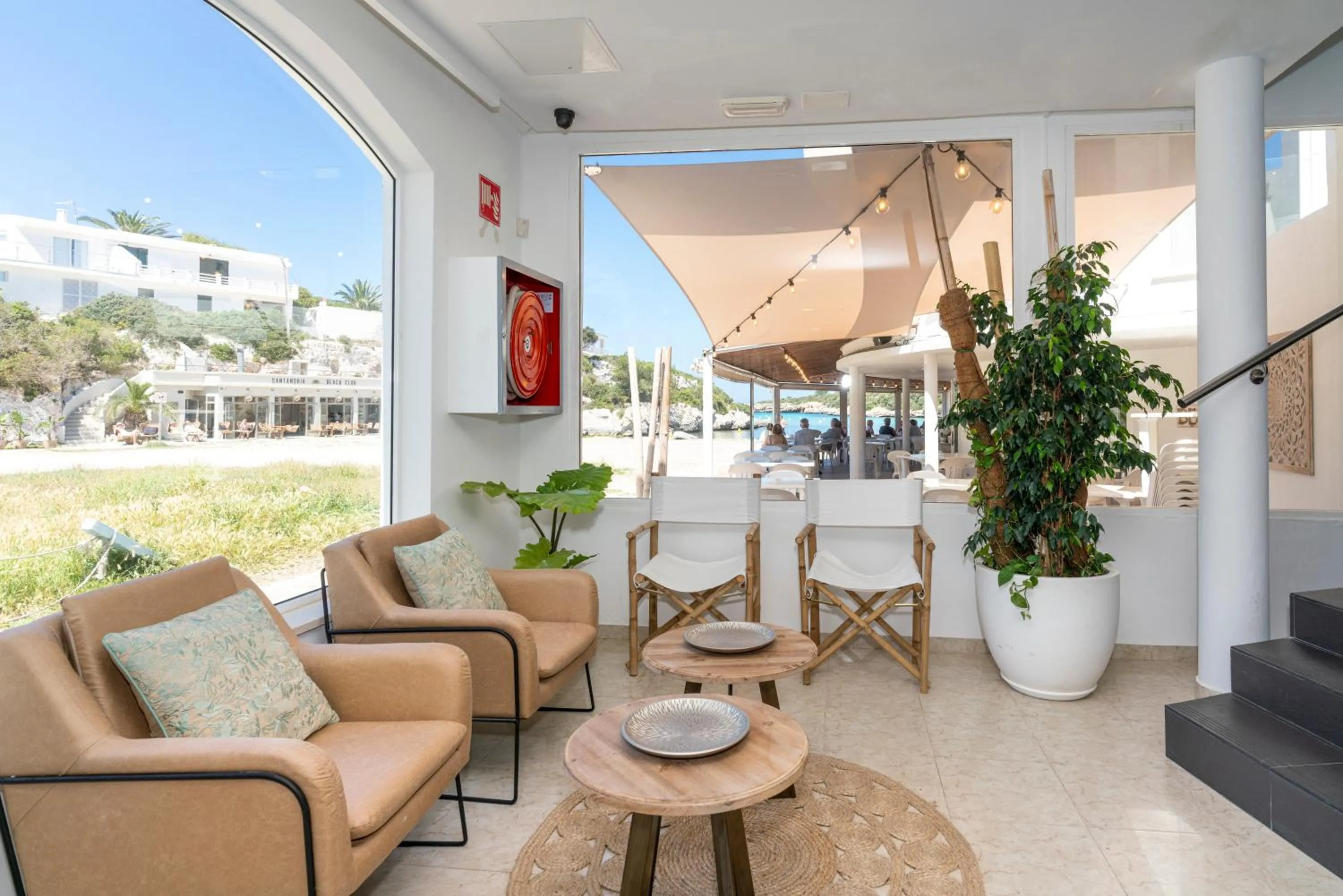 Lobby or reception in Hotel Playa Santandria Adults Only