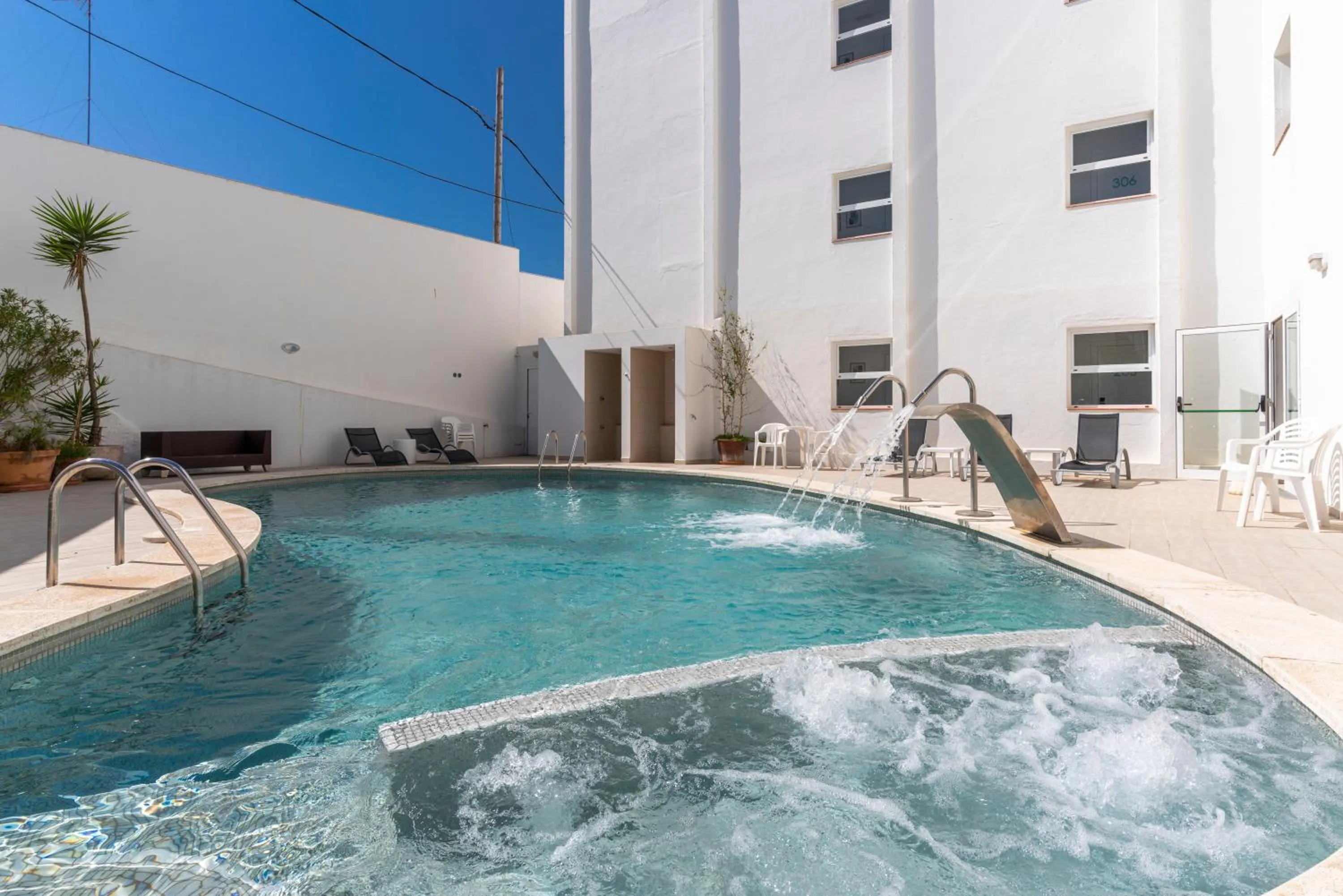 Swimming pool in Hotel Playa Santandria Adults Only
