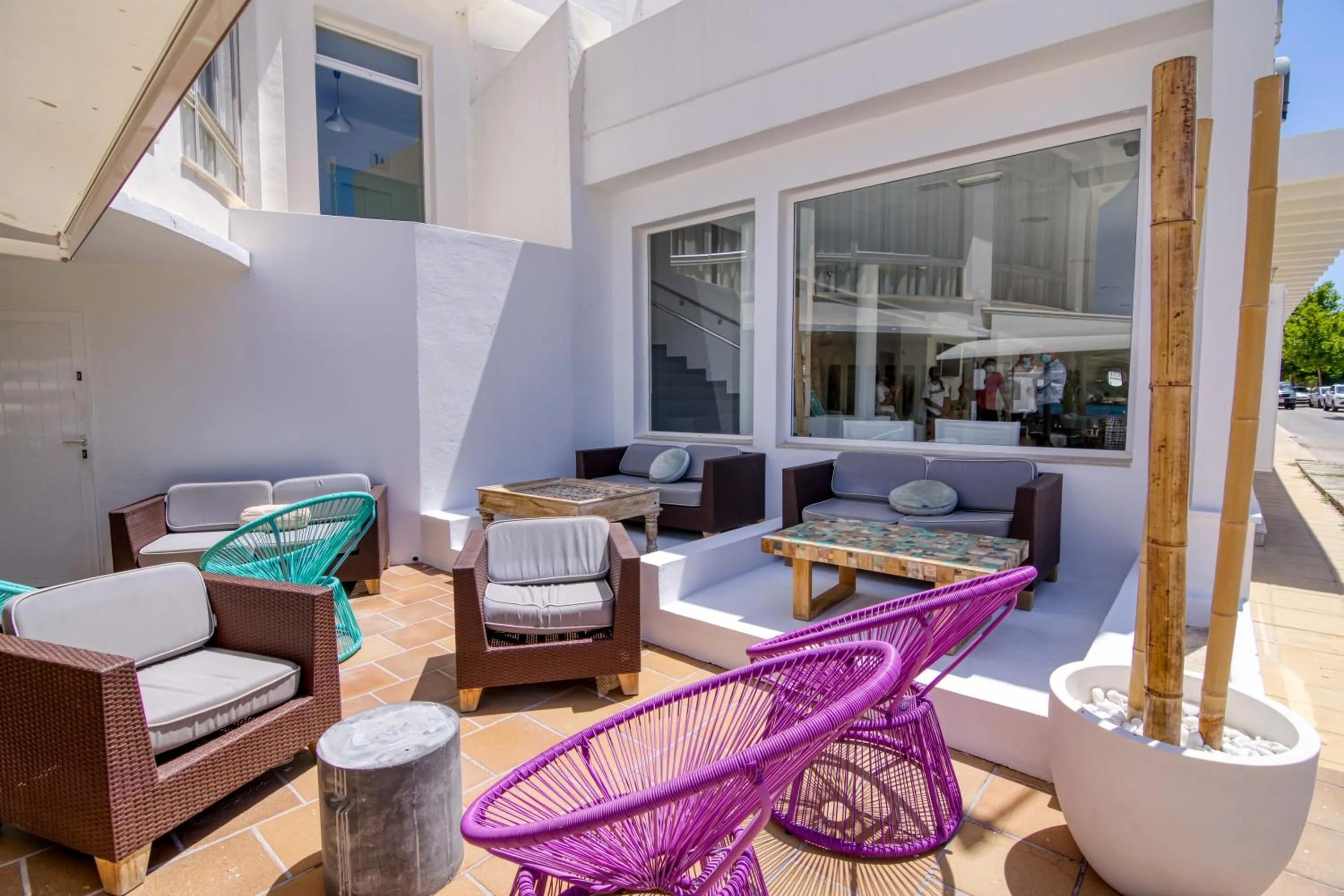 Balcony/Terrace in Hotel Playa Santandria Adults Only