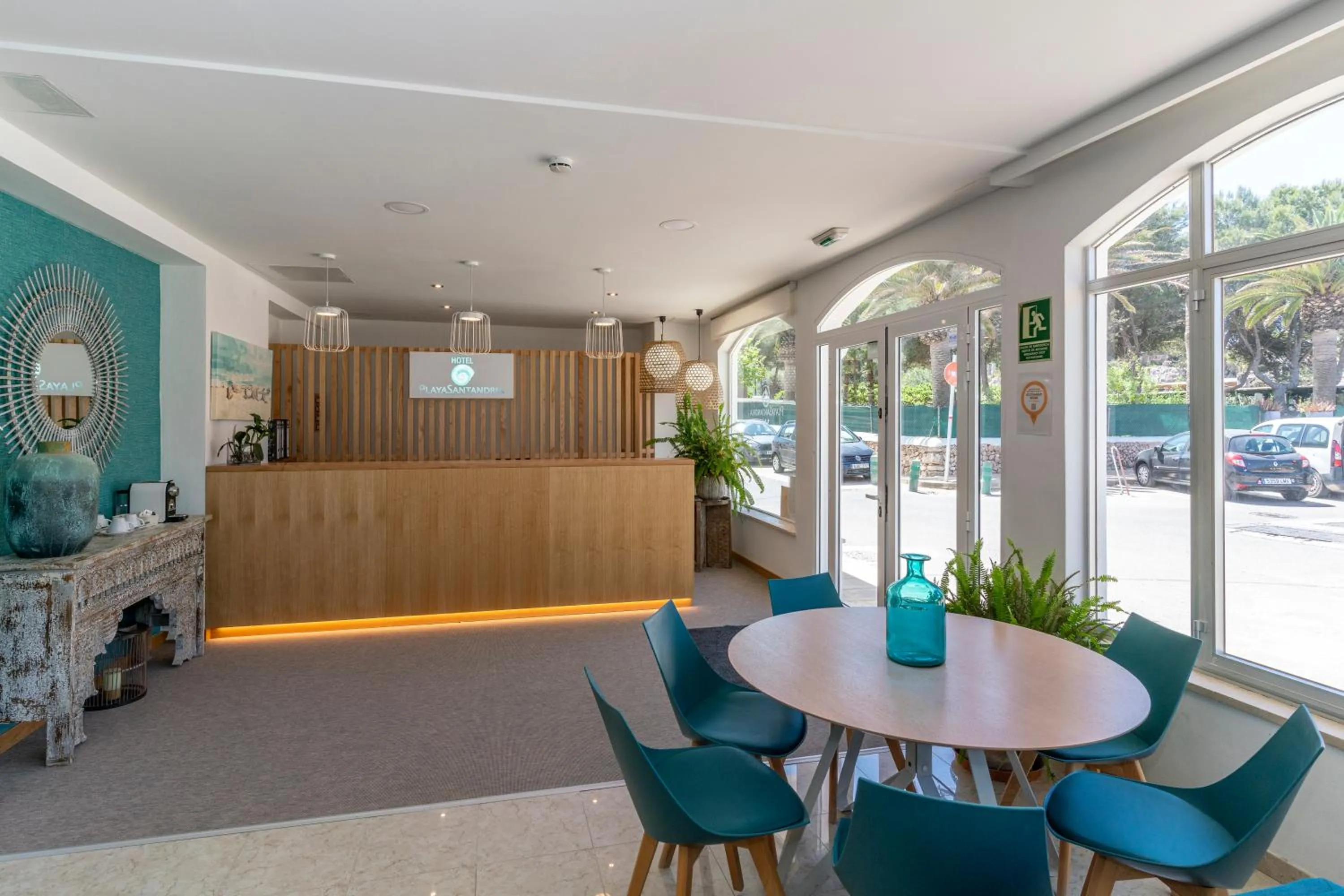 Lobby or reception in Hotel Playa Santandria Adults Only