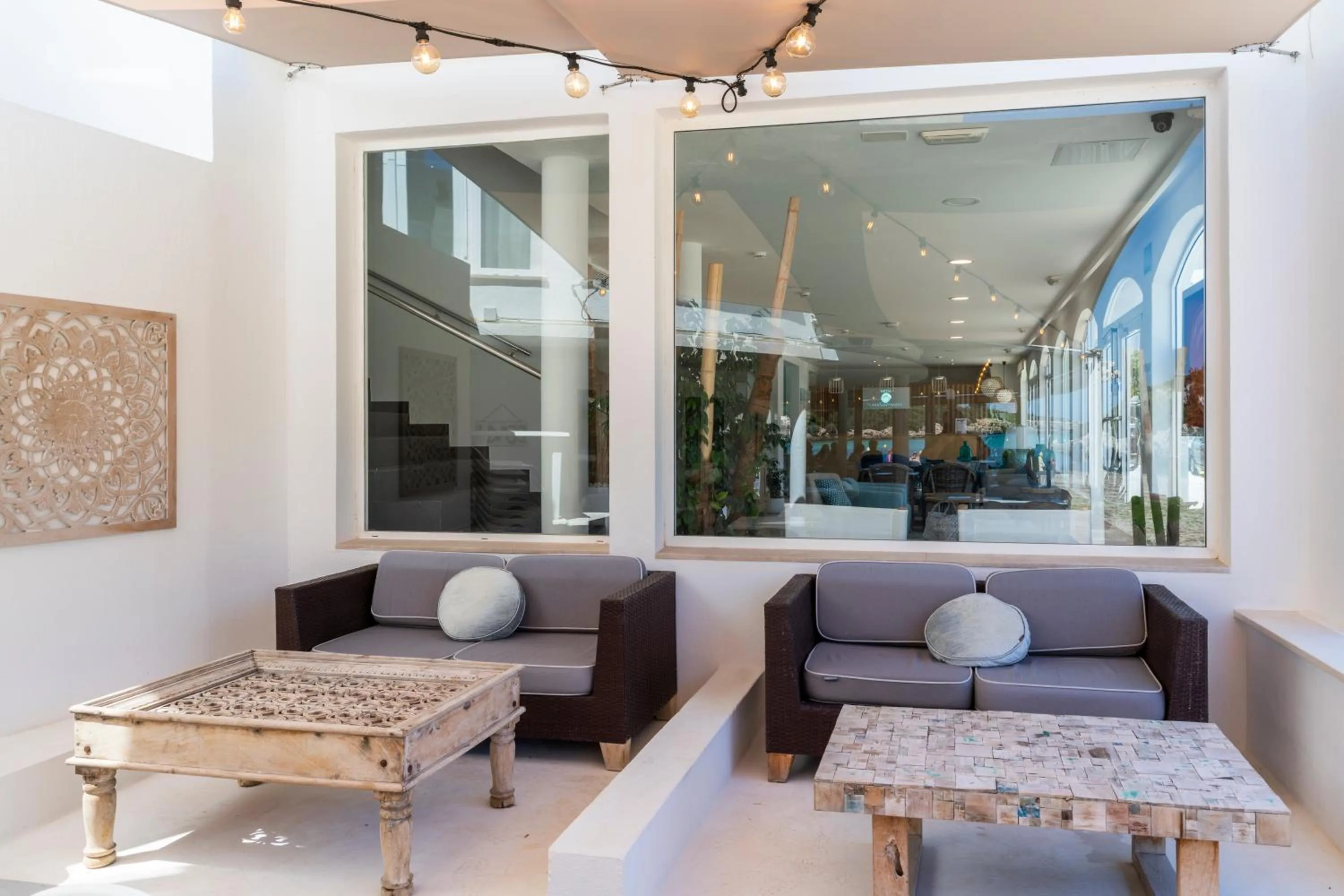 Lobby or reception in Hotel Playa Santandria Adults Only