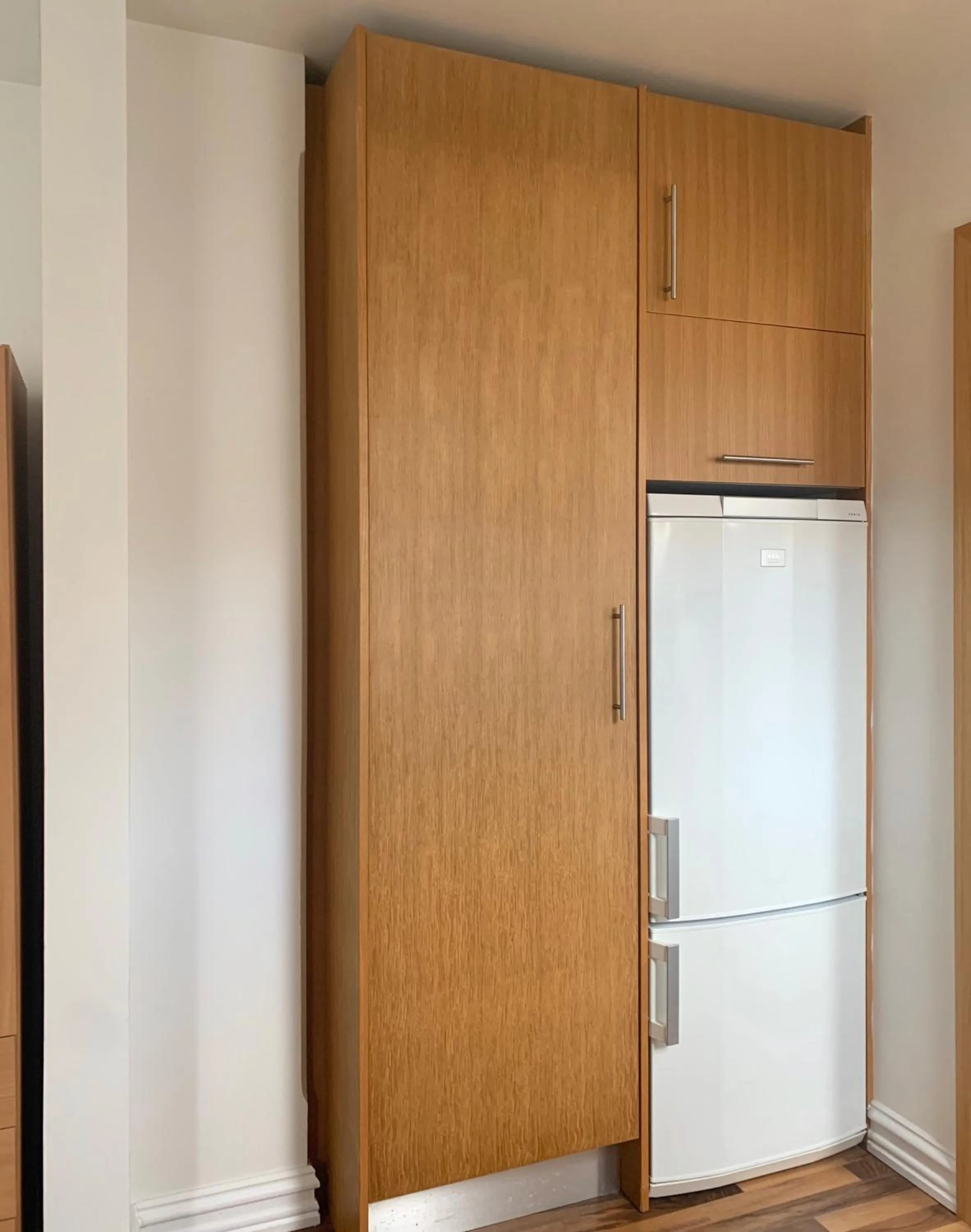 Kitchen or kitchenette in Mánagisting Guesthouse