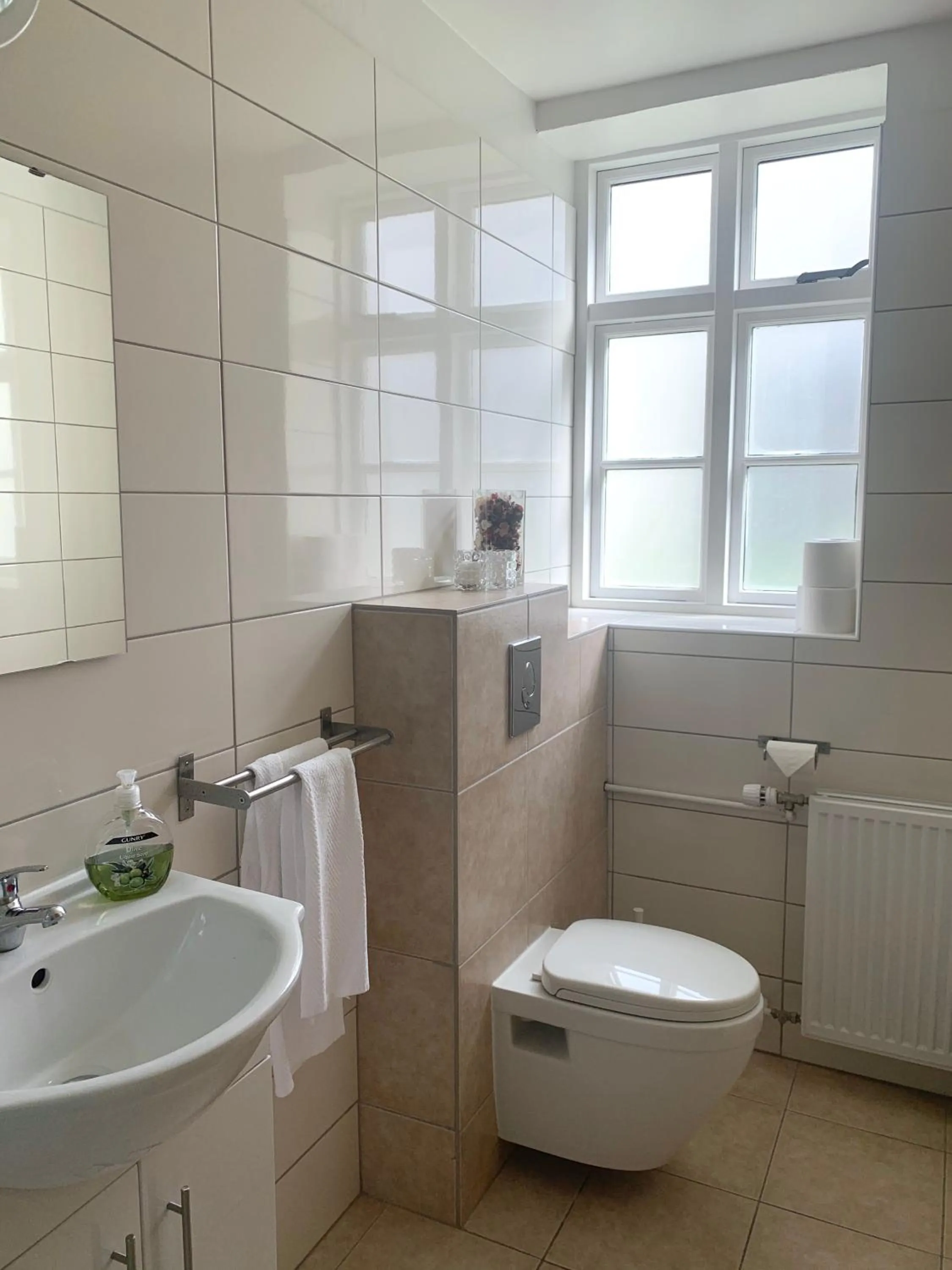 Toilet in Mánagisting Guesthouse