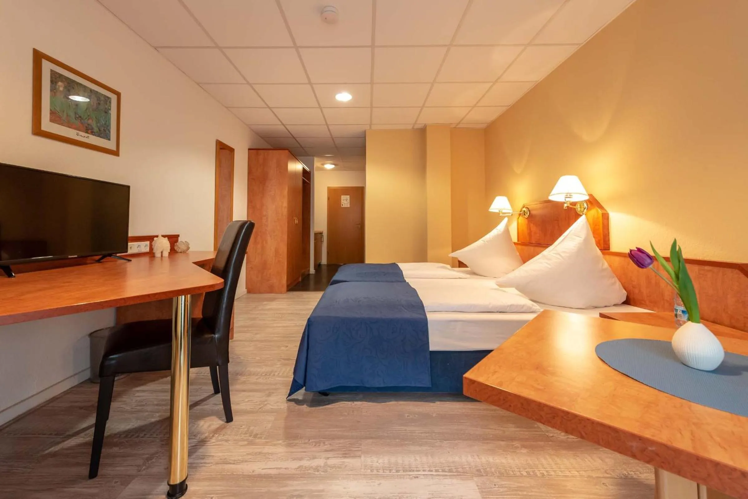 Bed in Boardinghouse Burgpark