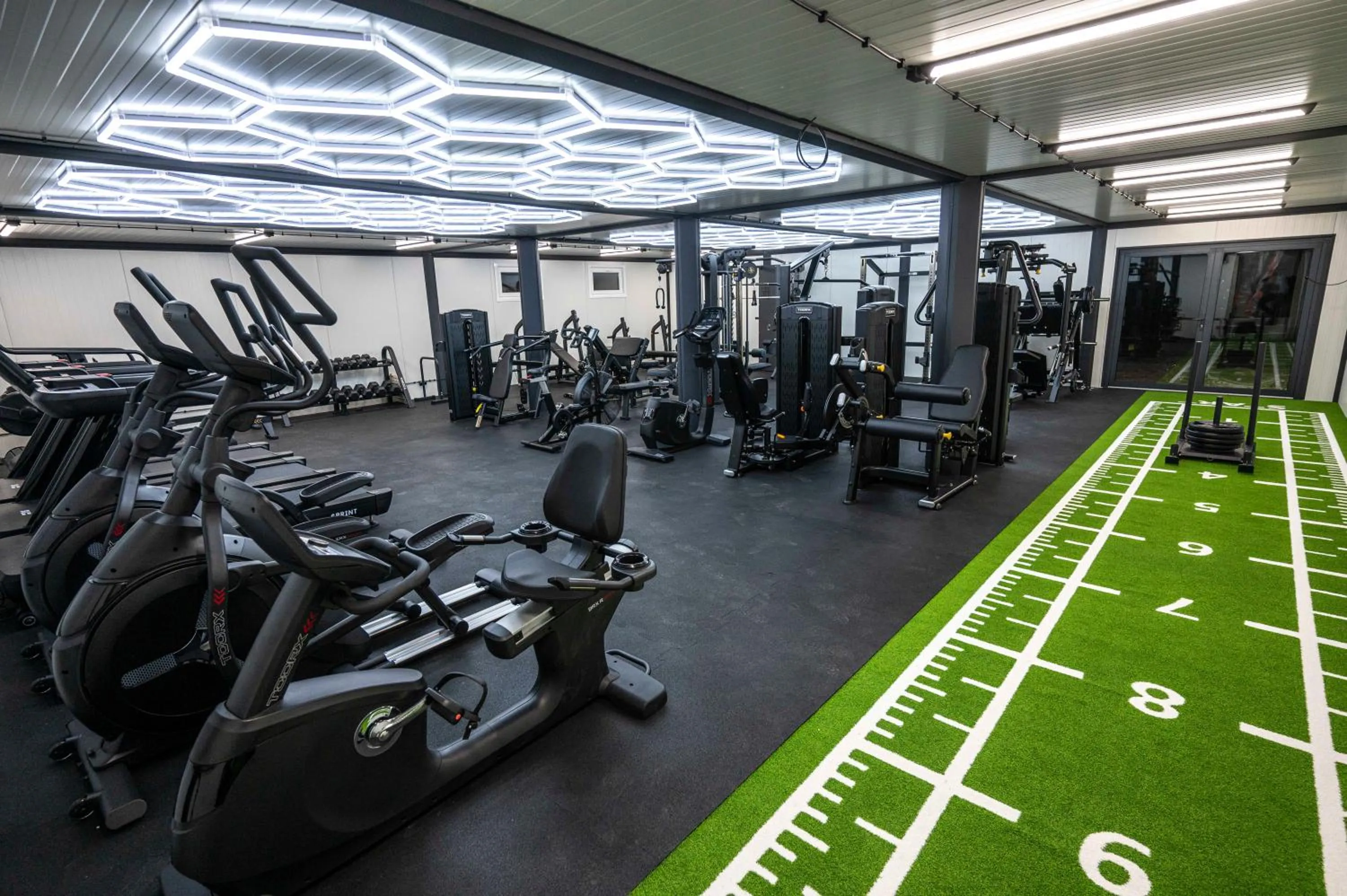Fitness centre/facilities in Hotel Paradiso