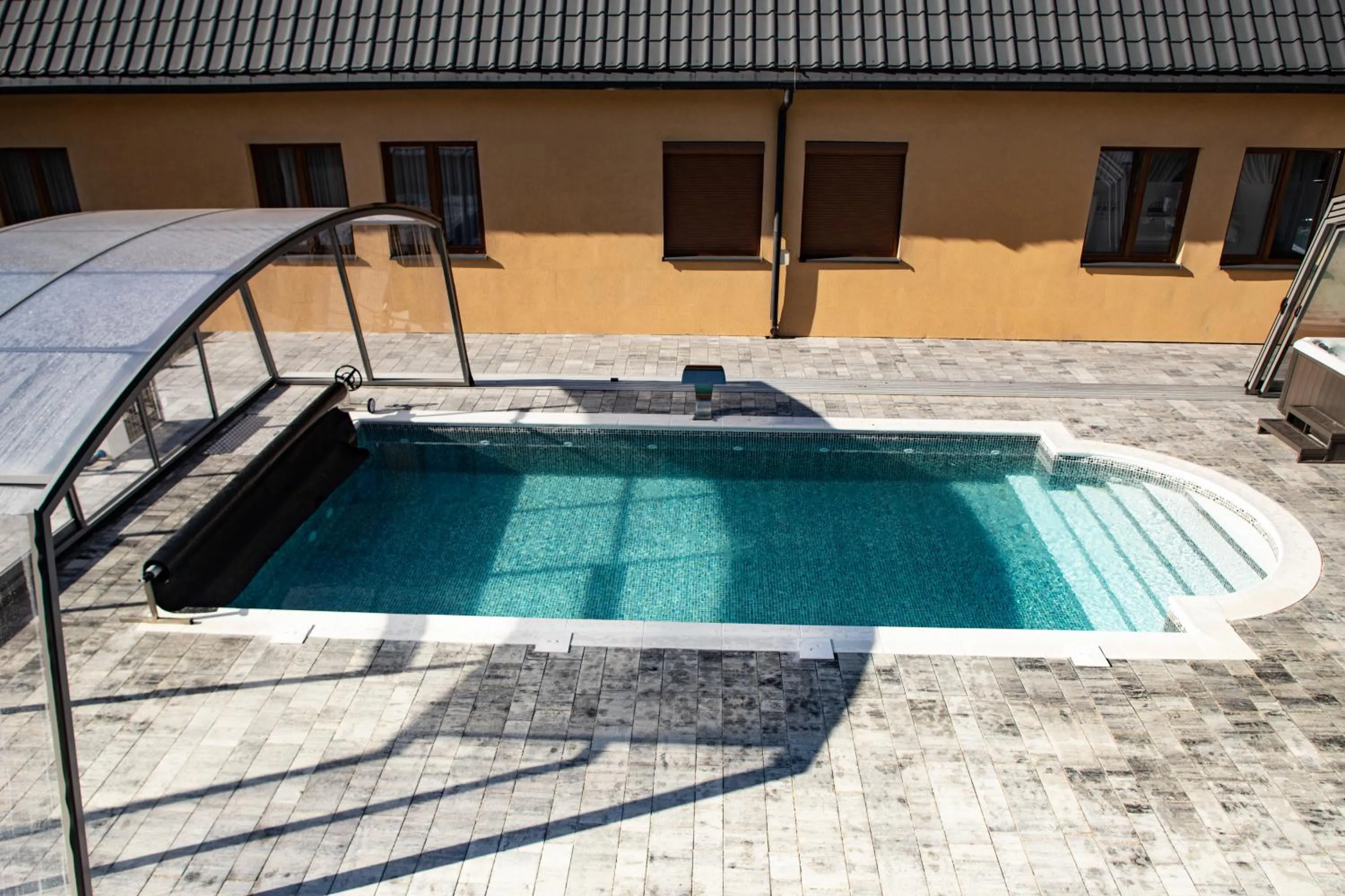 Patio in Hotel Paradiso