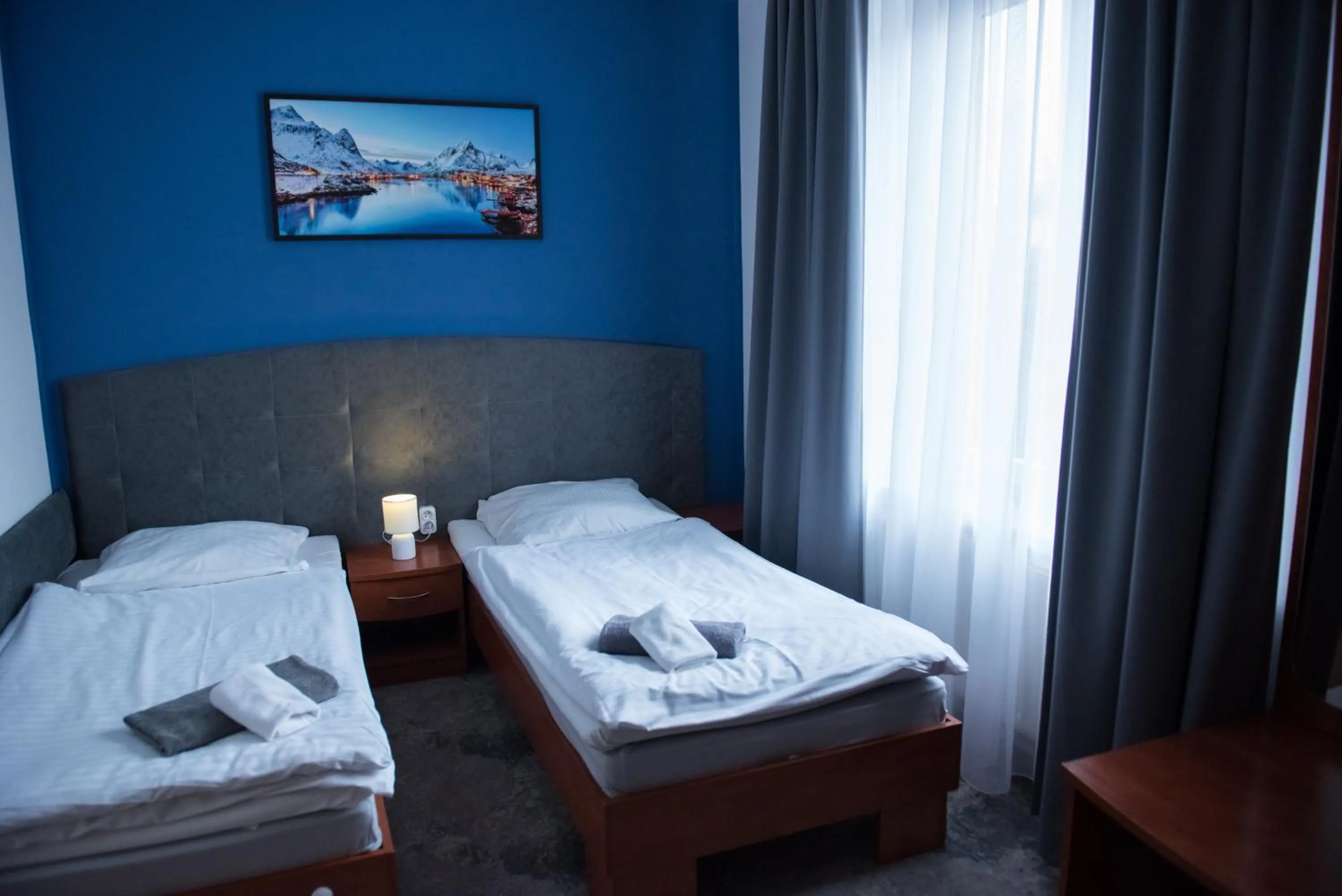 Bed in Hotel Paradiso