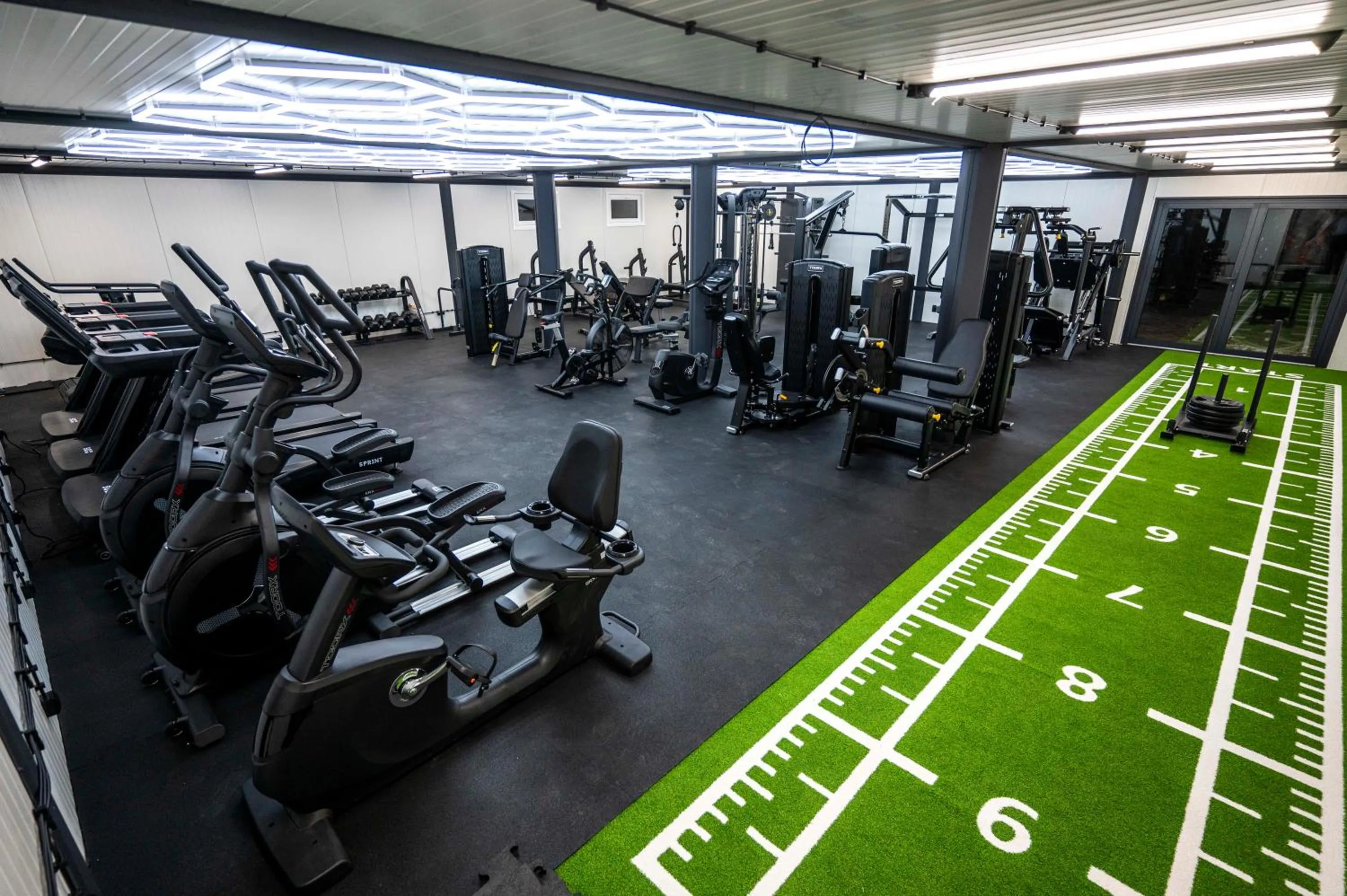 Fitness centre/facilities in Hotel Paradiso