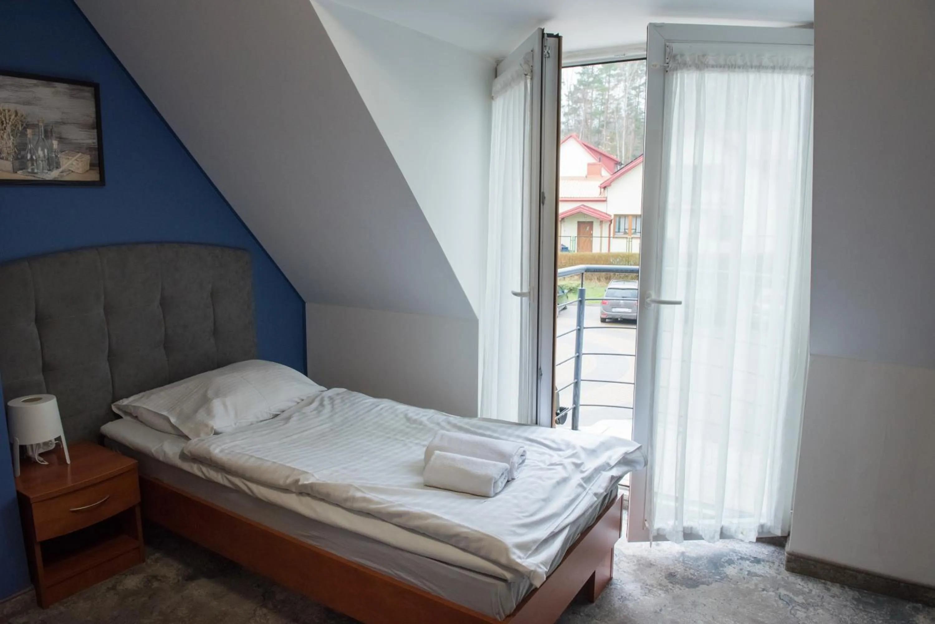 Bed in Hotel Paradiso