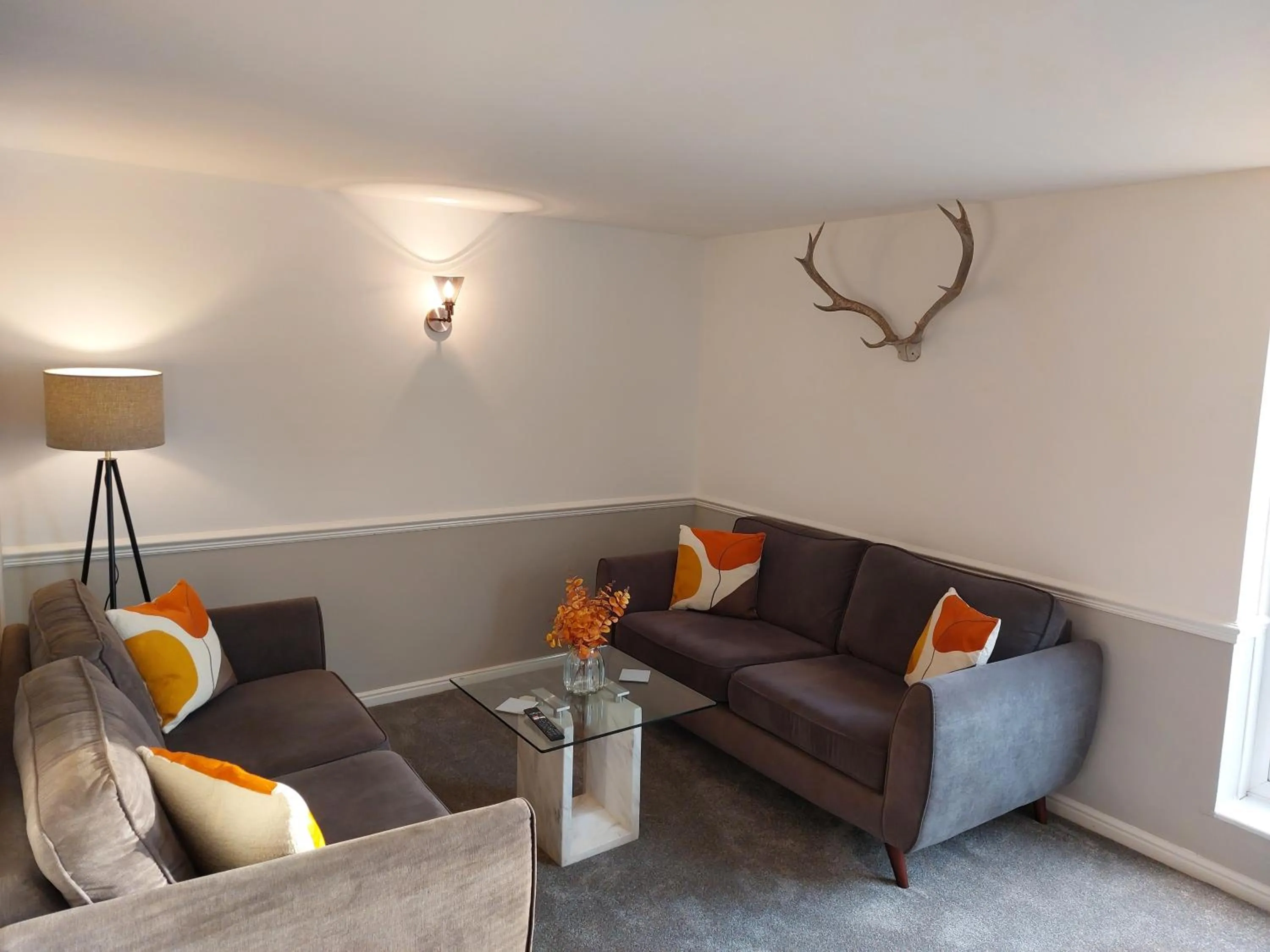 Seating area in The Masons Arms