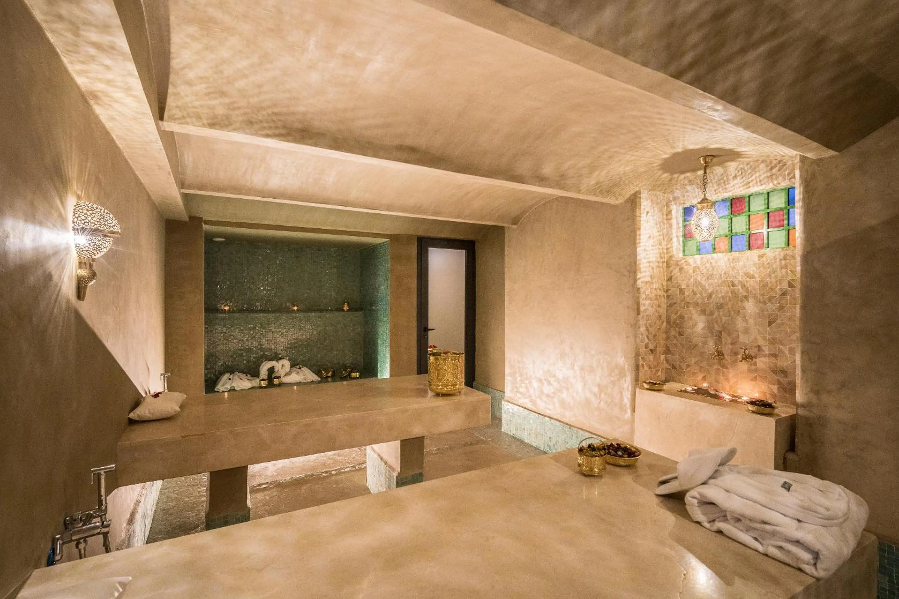 Steam room, Bed in BnB MEDINA