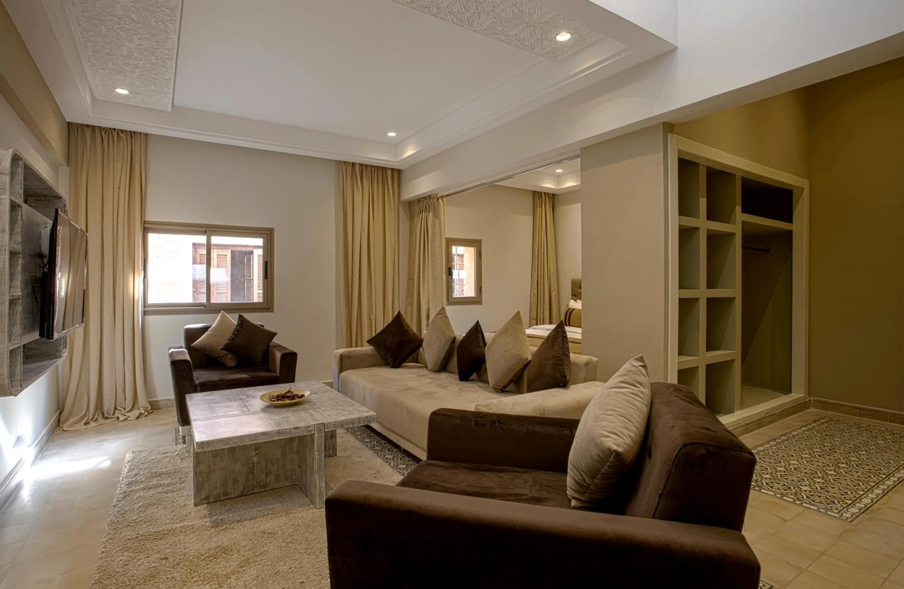 Living room in BnB MEDINA