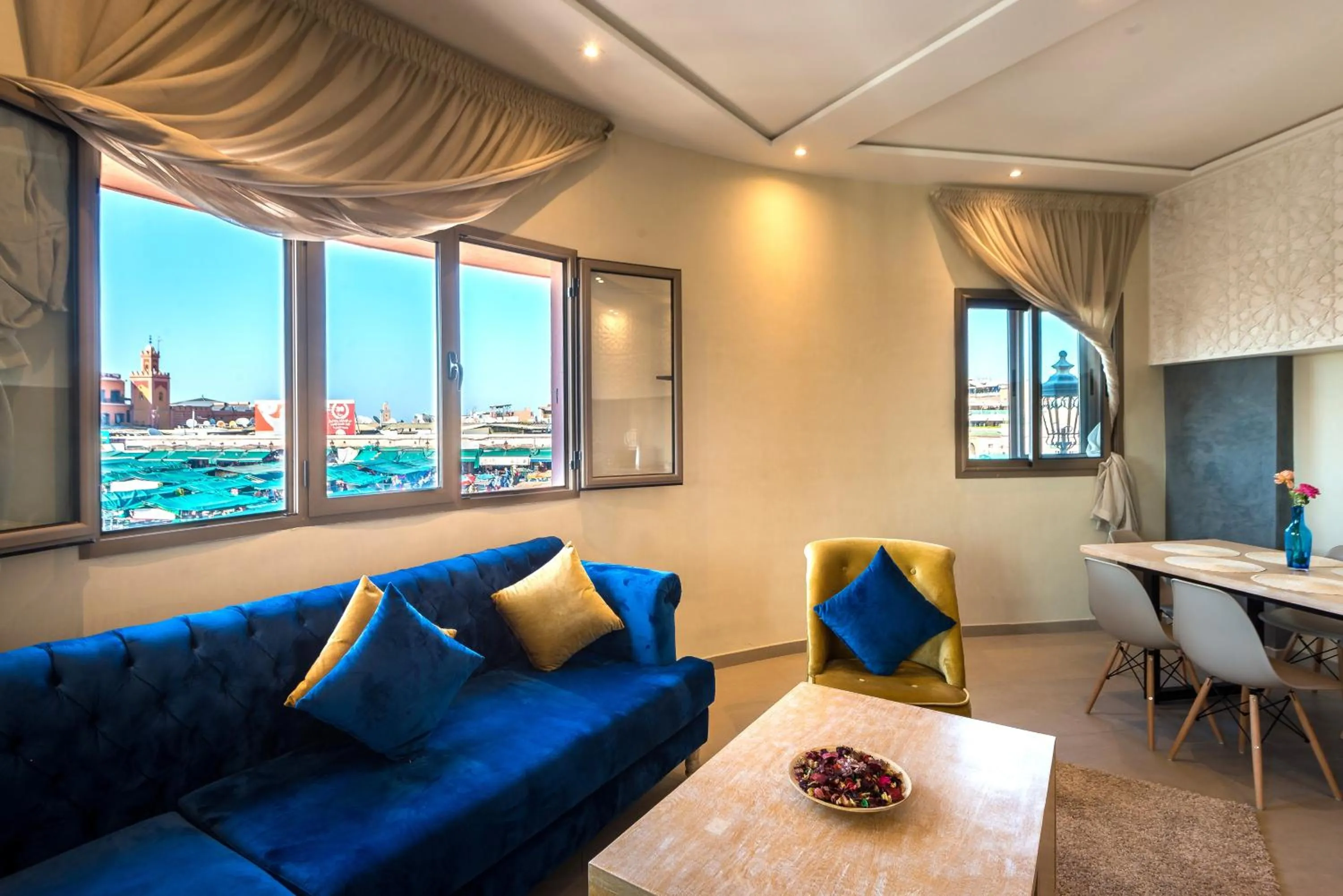 Living room in BnB MEDINA