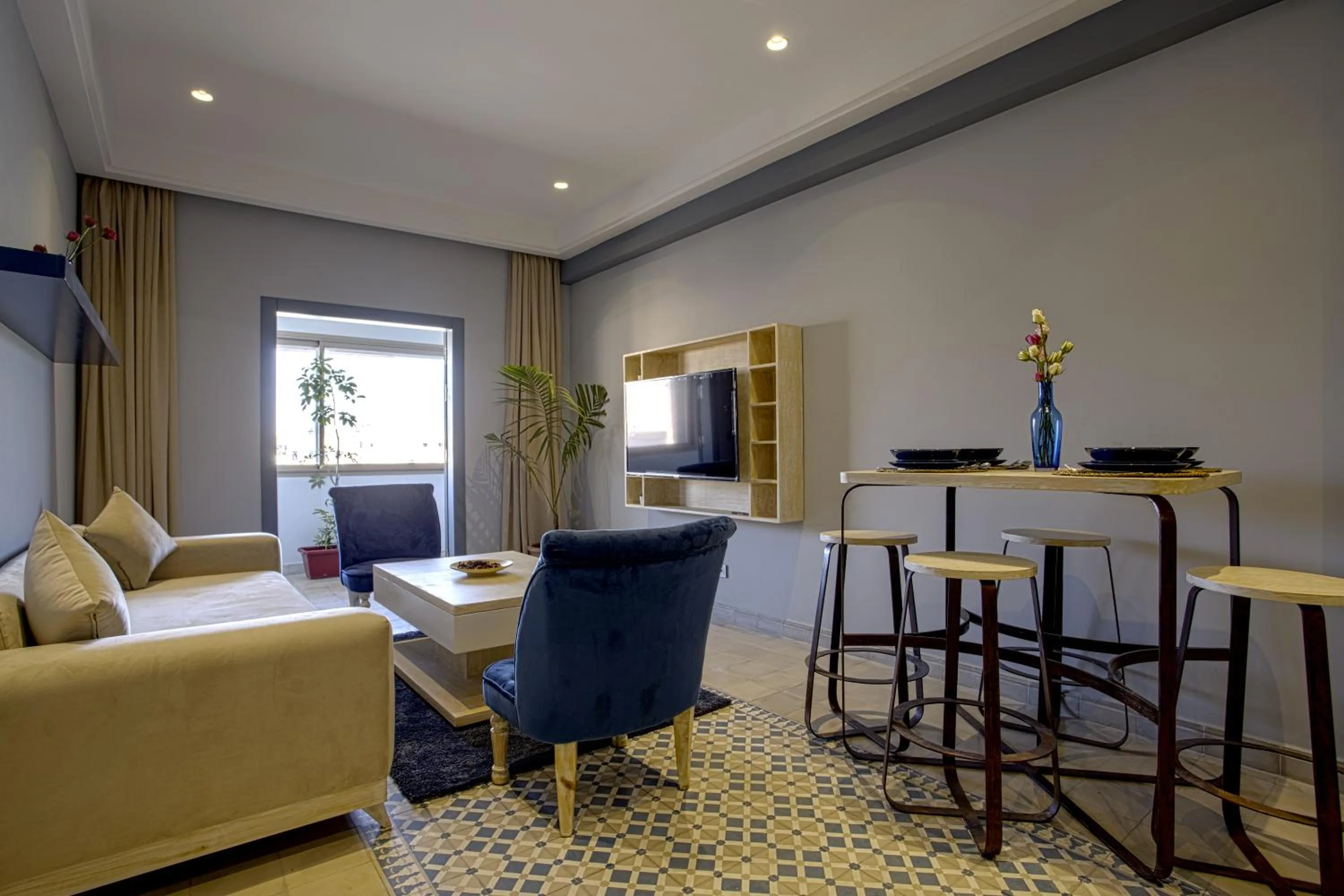 Living room in BnB MEDINA