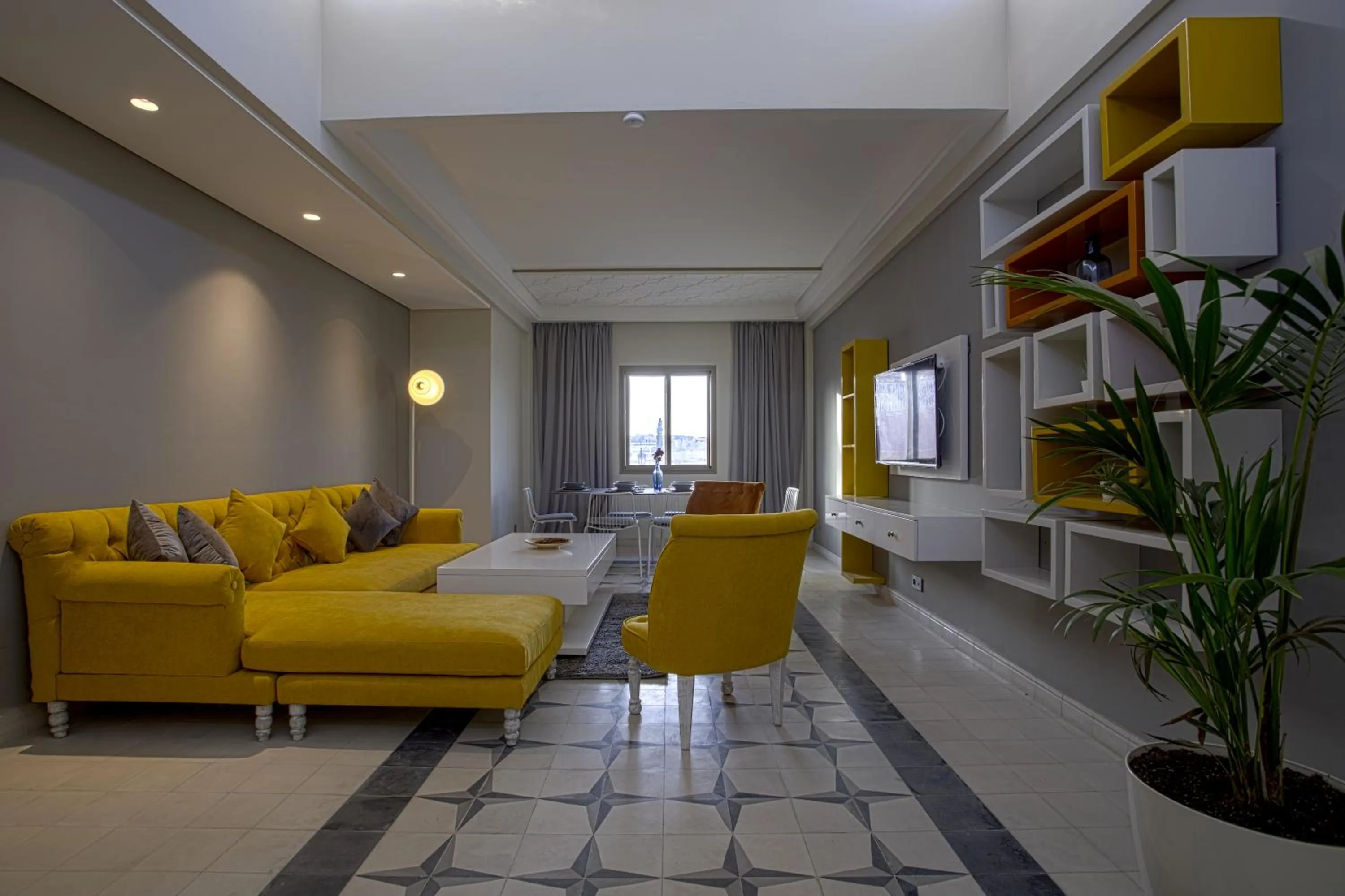 Living room in BnB MEDINA