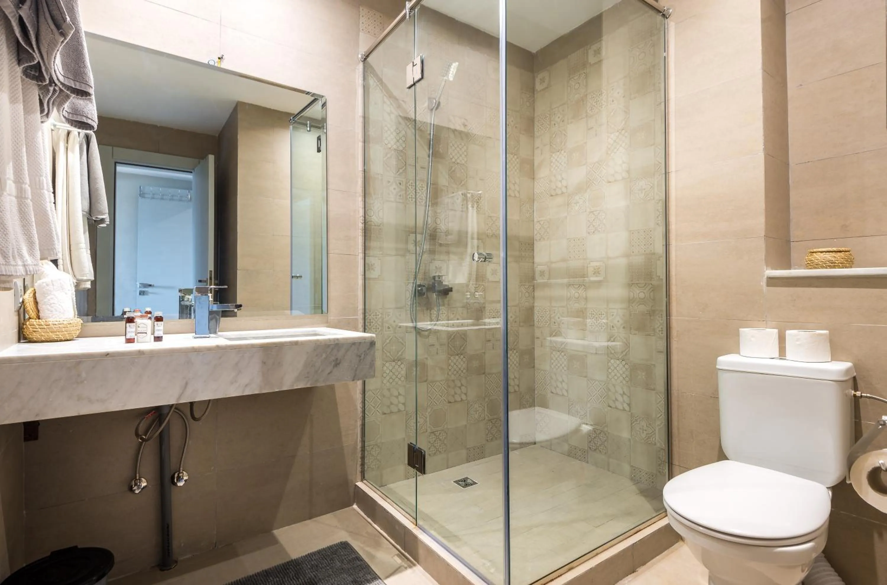 Shower in BnB MEDINA