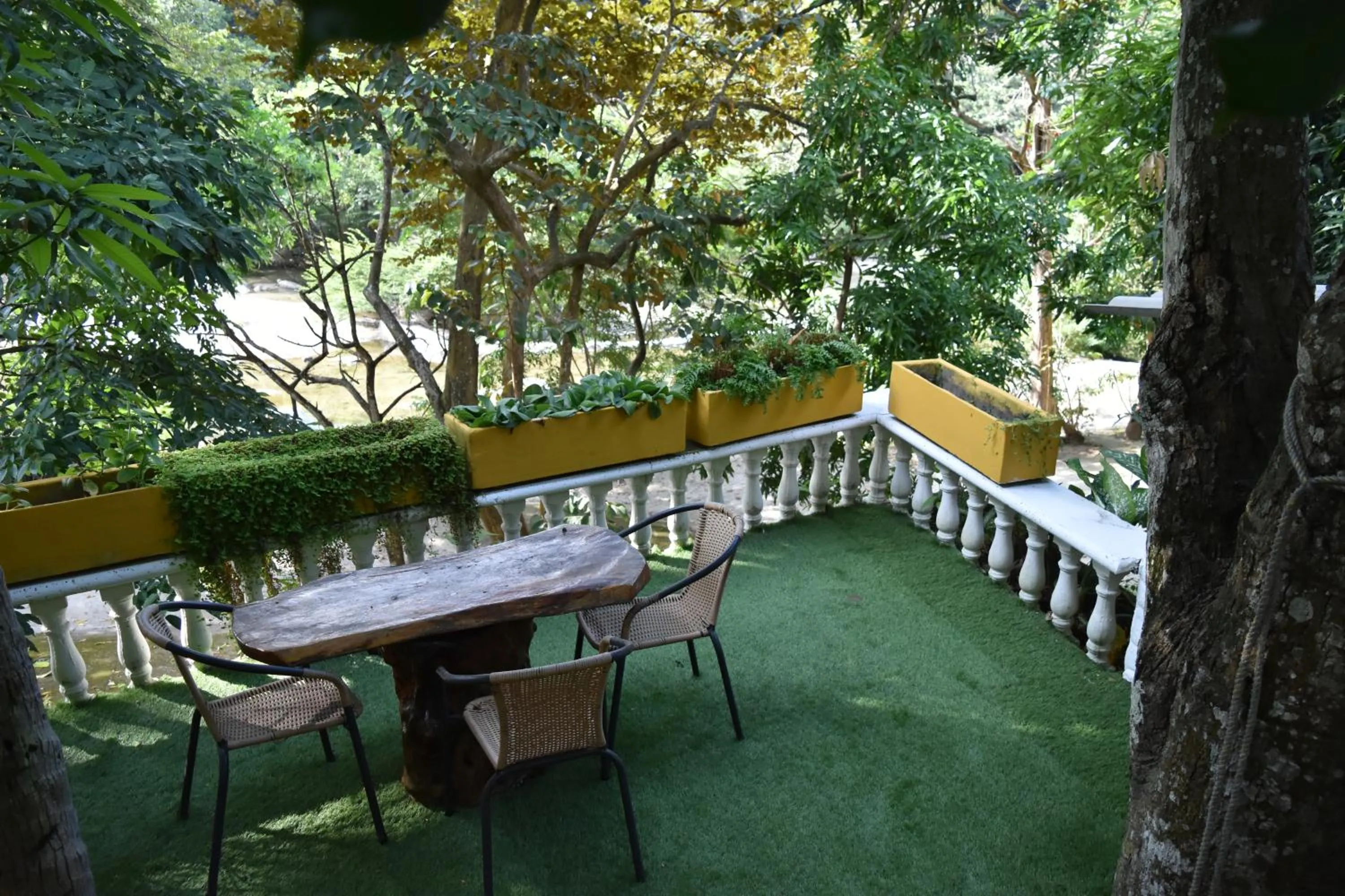 Balcony/Terrace in Eco Hostal Kuima