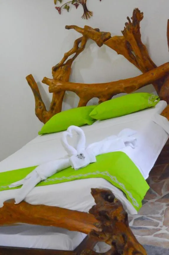 Bed in Eco Hostal Kuima